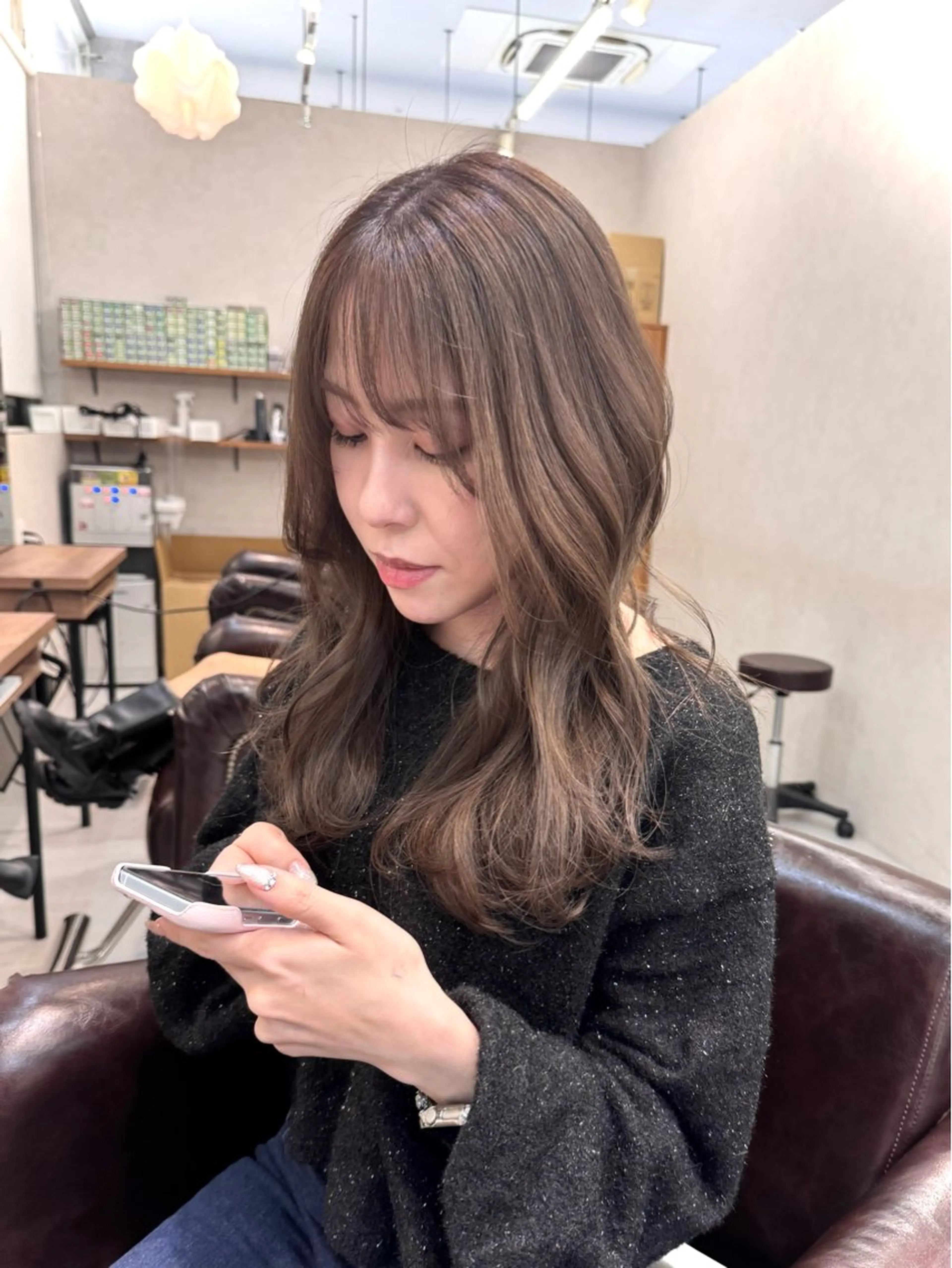 ロング カラー カット ヘアカラー トリートメント AKI 🐉のヘアスタイル