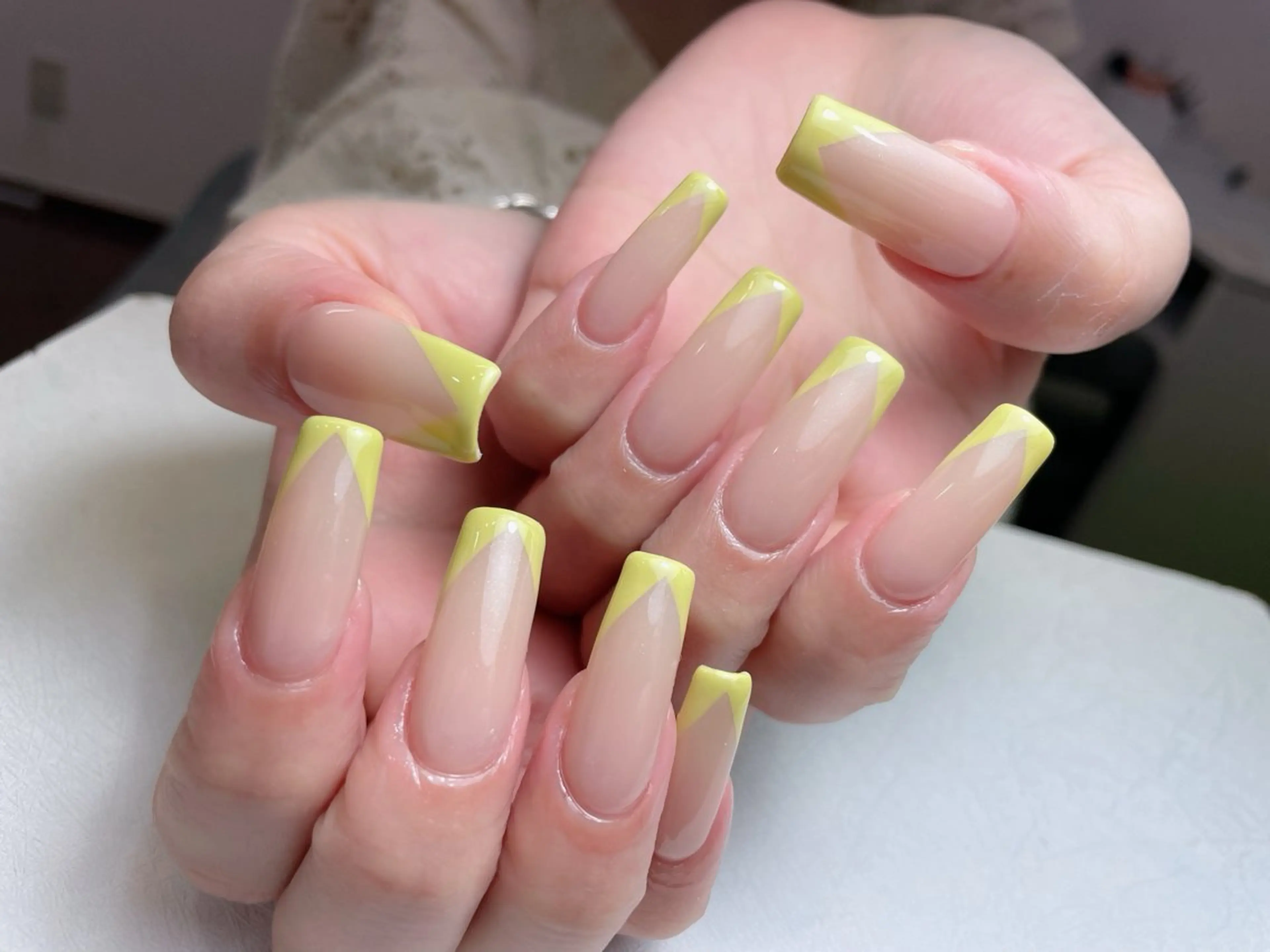 ロング ハンドネイル 中野駅から2分 MEO NAILのネイルデザイン