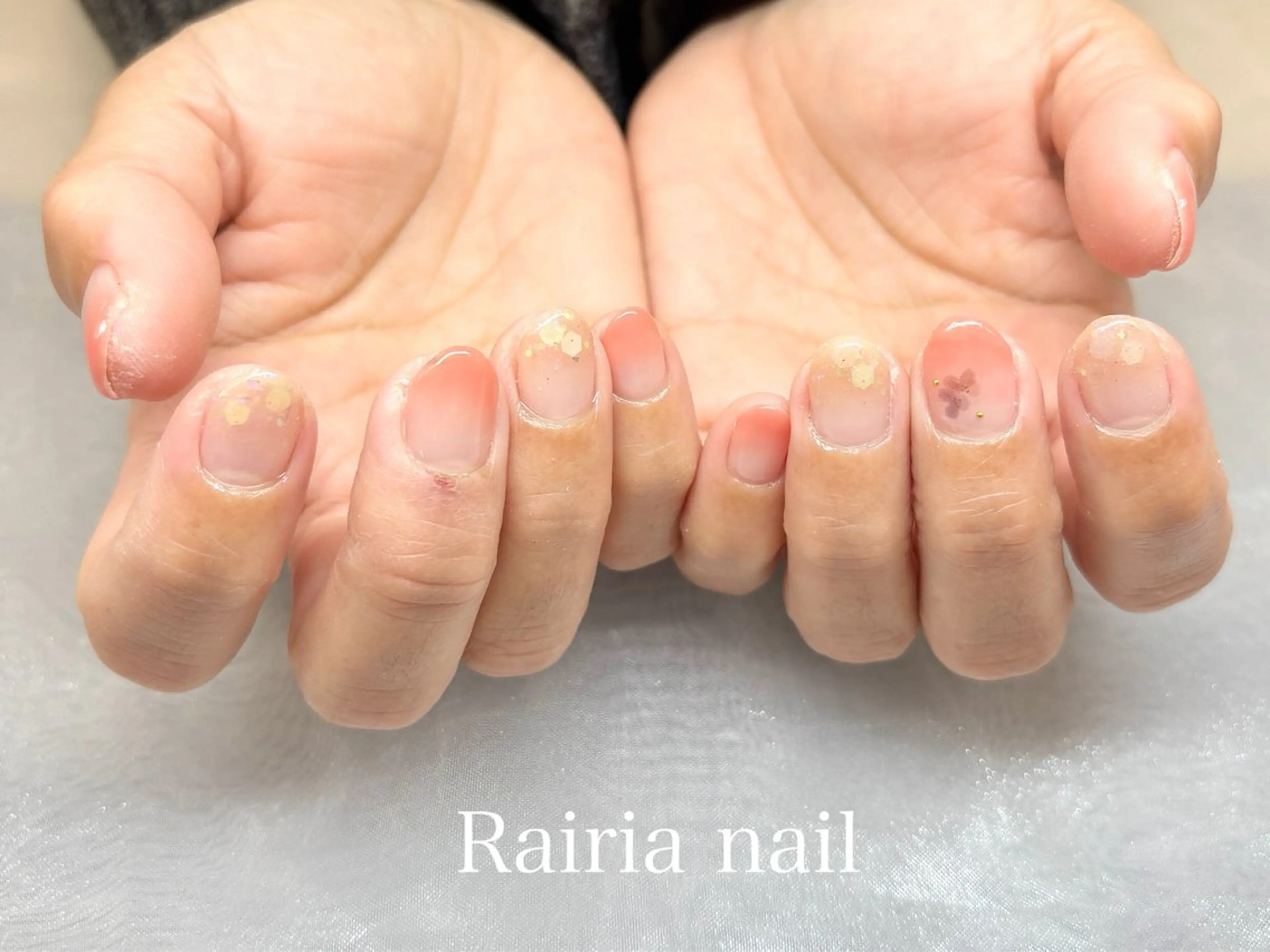 ネイル ハンドネイル Sato. Rairiaのネイルデザイン