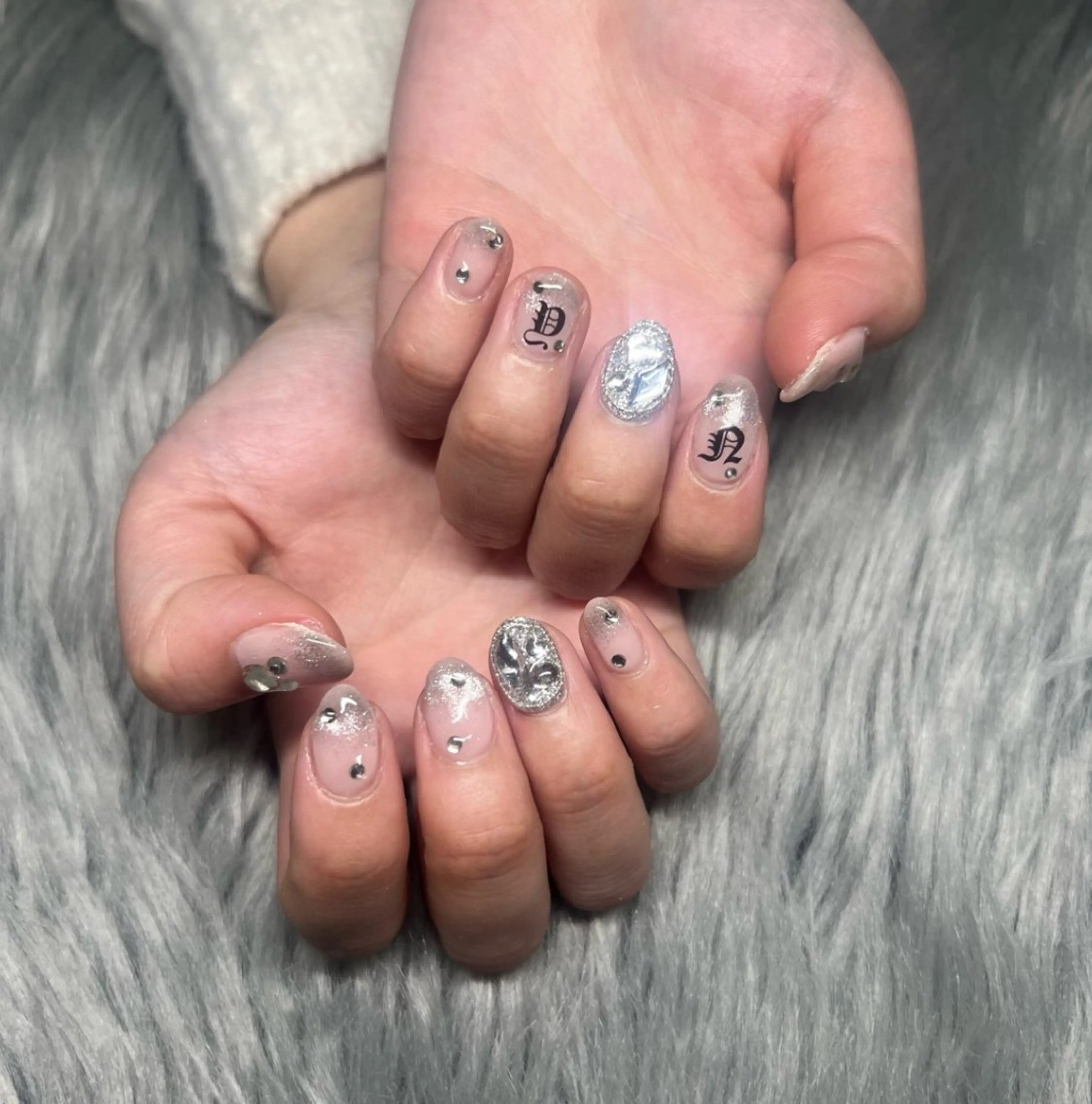 ネイル 韓国ネイル ワンホンネイル ulysses nailsalonのネイルデザイン