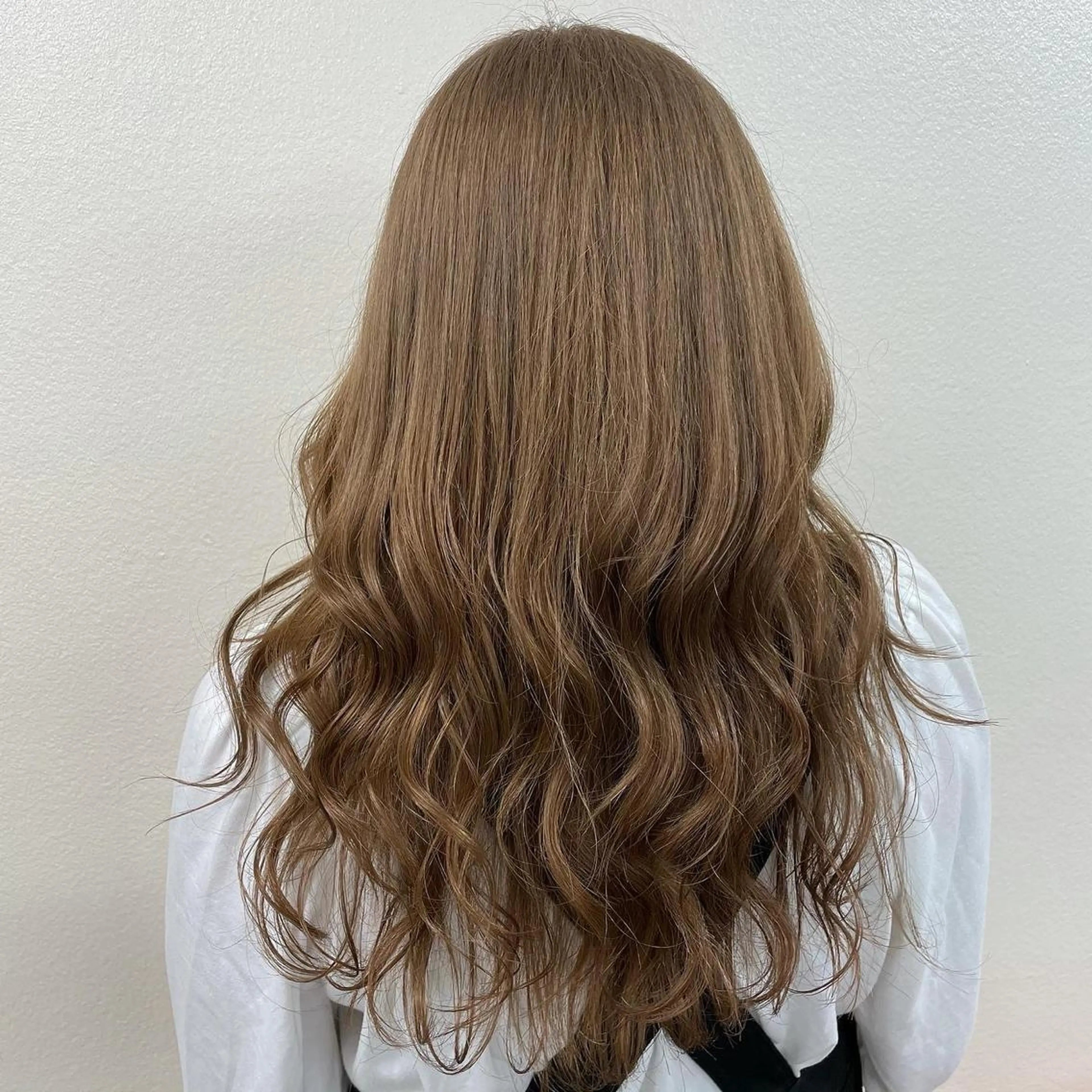 セミロング カラー ヘアアレンジ トリートメント 酸熱トリートメント 🤍ベージュ×艶髪 🤍Ryuta🤍のヘアスタイル