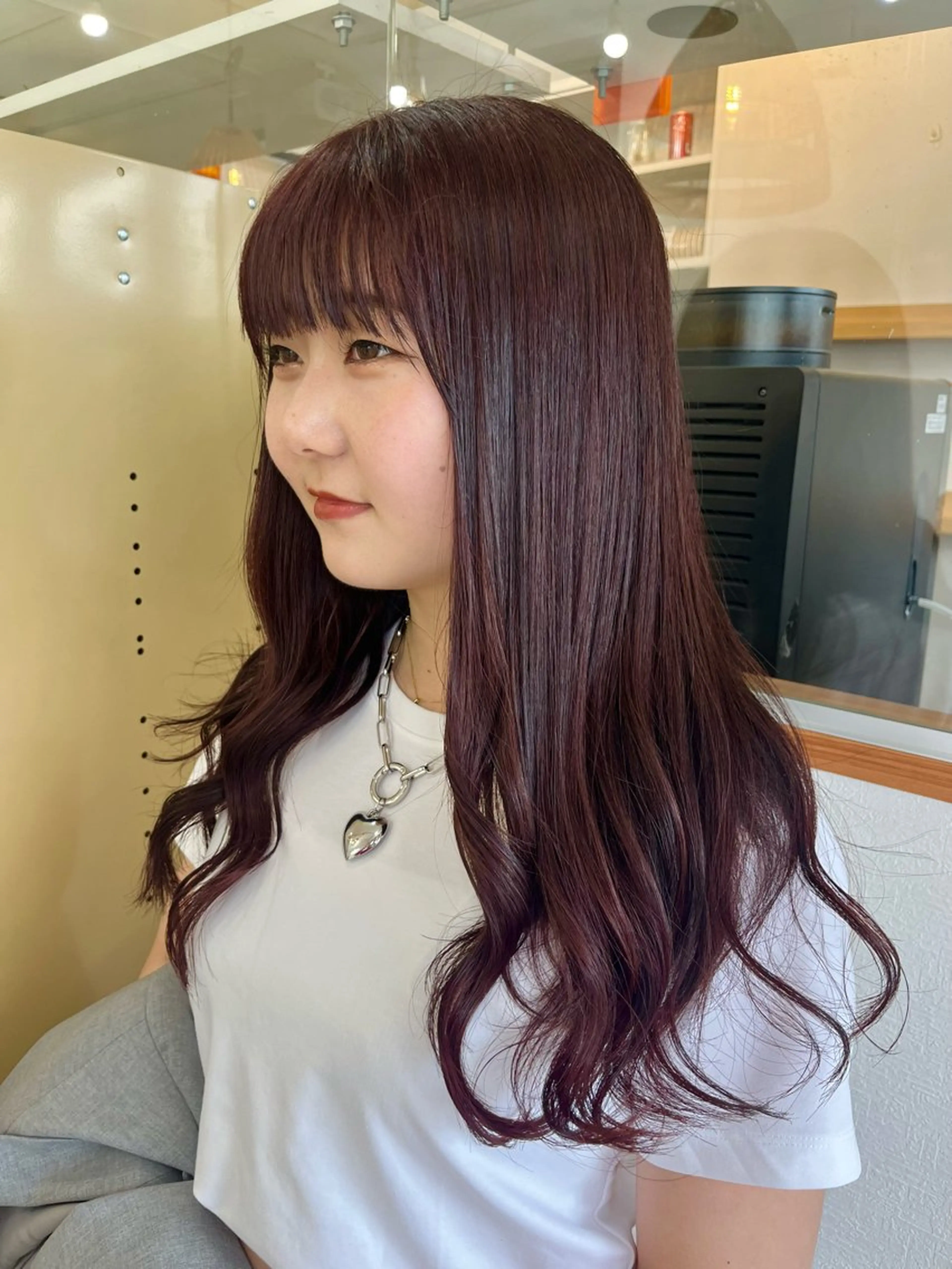 ロング カラー カット ヘアカラー トリートメント 🌼sunc HINAMI🌼のヘアスタイル