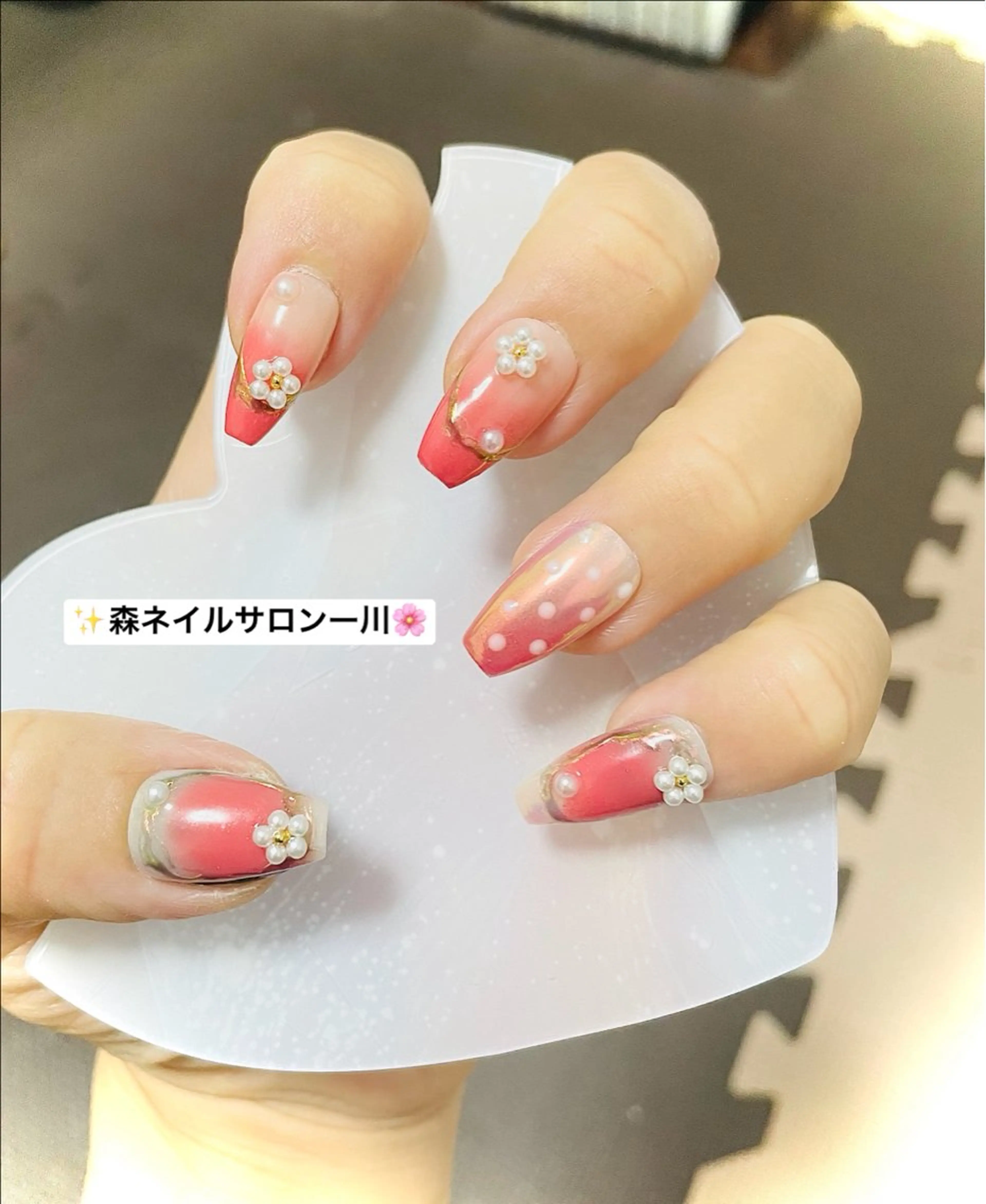 ネイル ハンドネイル フットネイル 森 ネイル サロンのネイルデザイン