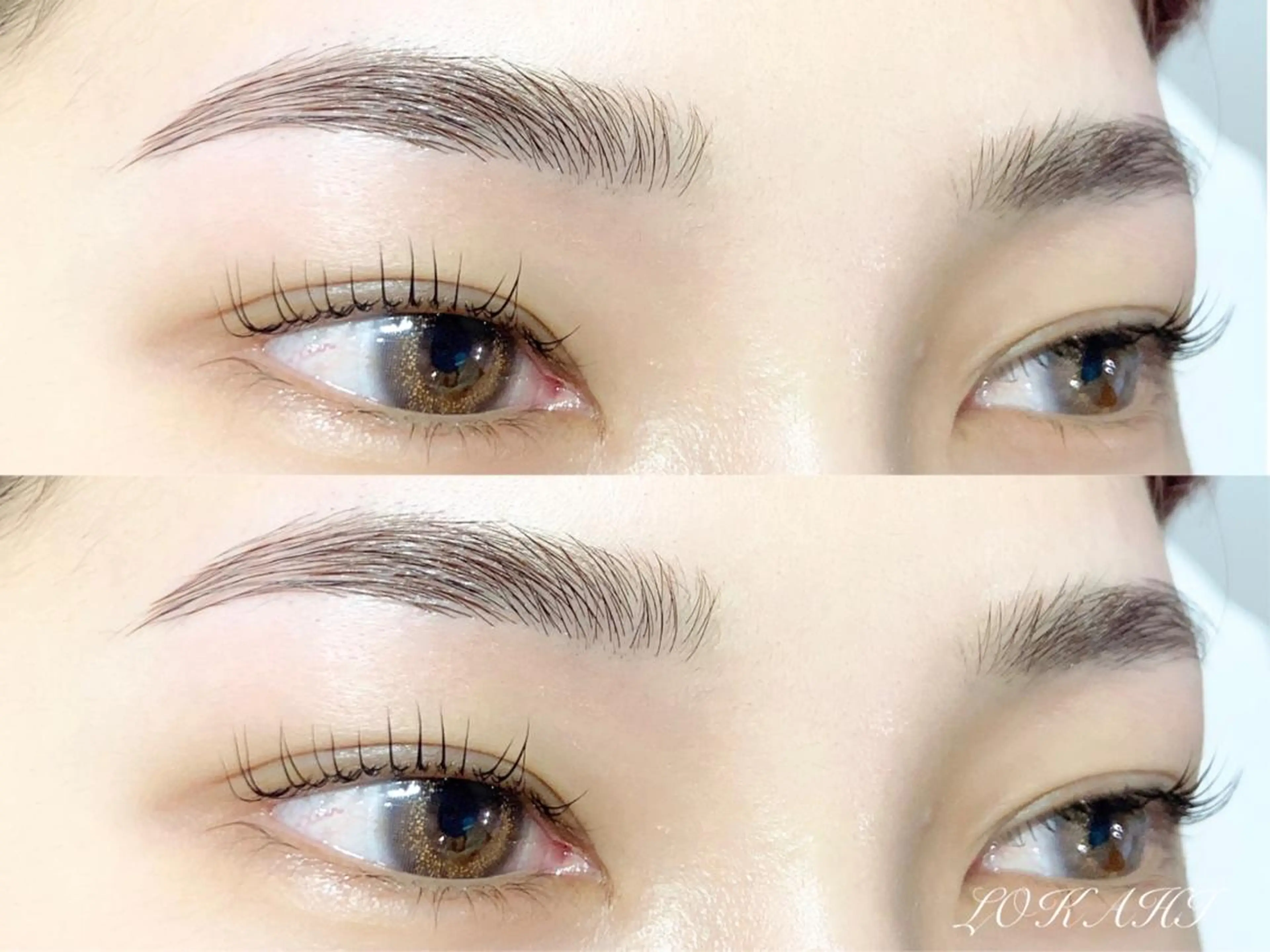 マツエク・マツパ アイブロウ 眉毛ワックス脱毛 パリジェンヌラッシュリフト Manuel🤎 平井のマツエク・マツパデザイン