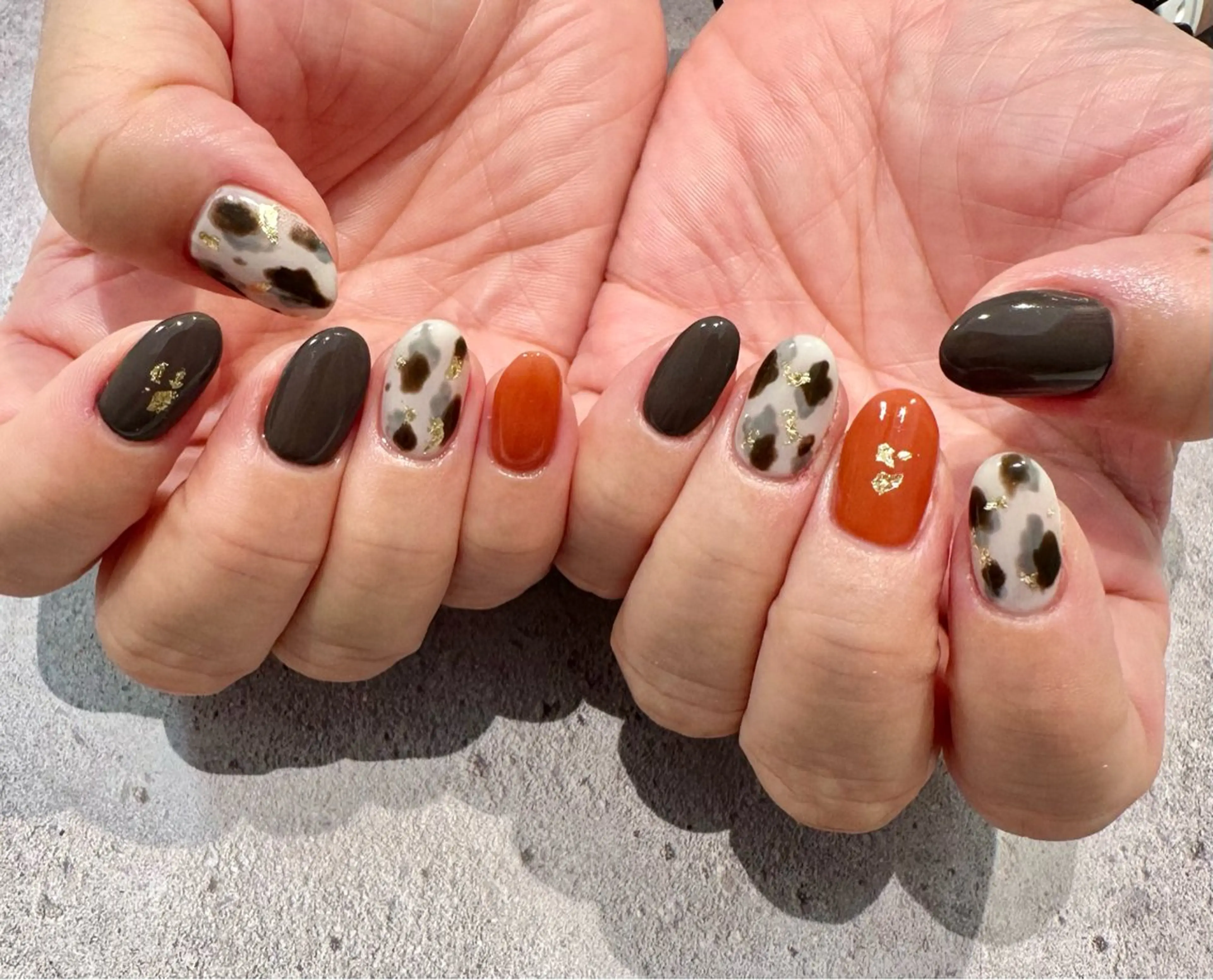 ネイル アートネイル ハンドネイル 入山 聡美のネイルデザイン