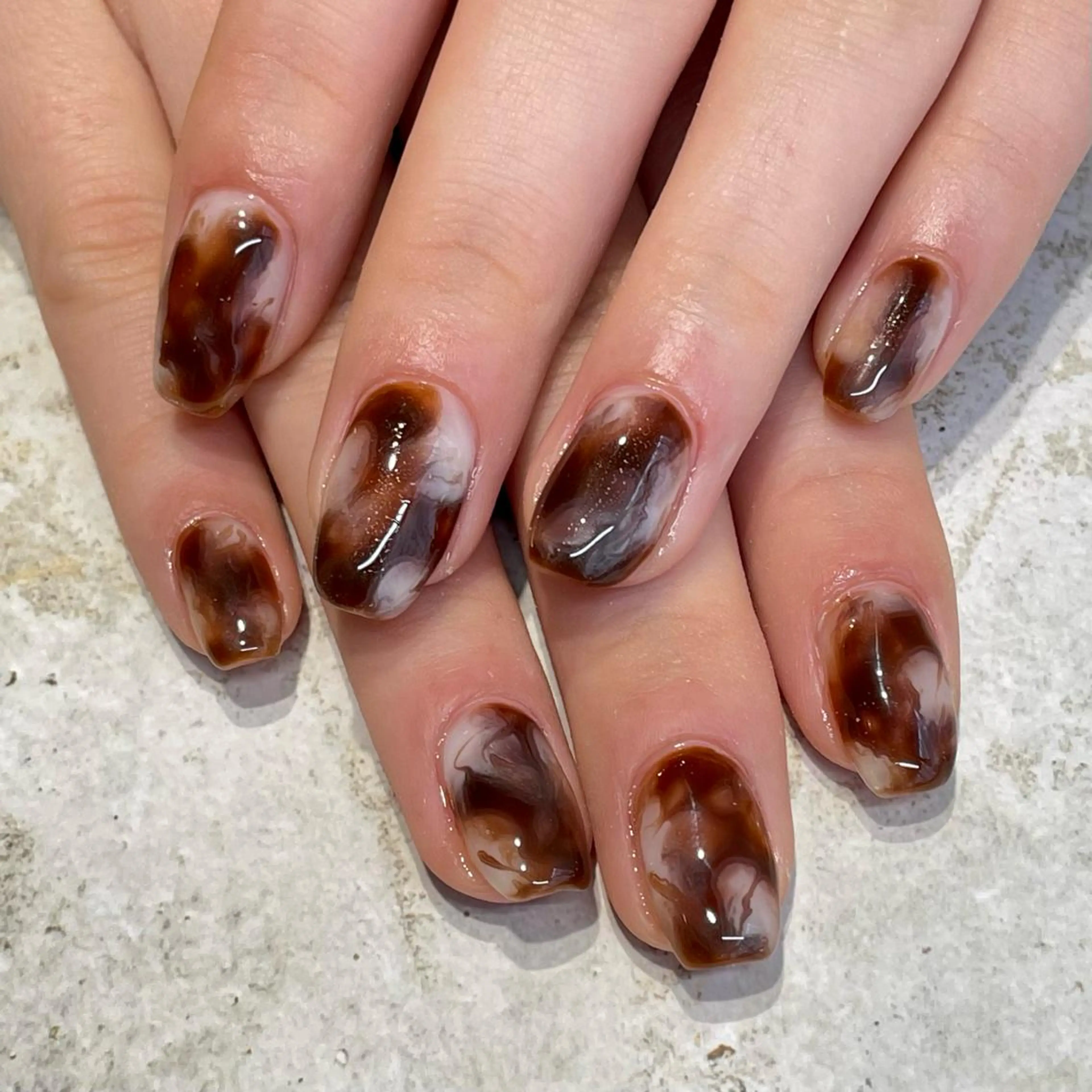 ネイル ハンドネイル ＆robe  mii 🌿のネイルデザイン