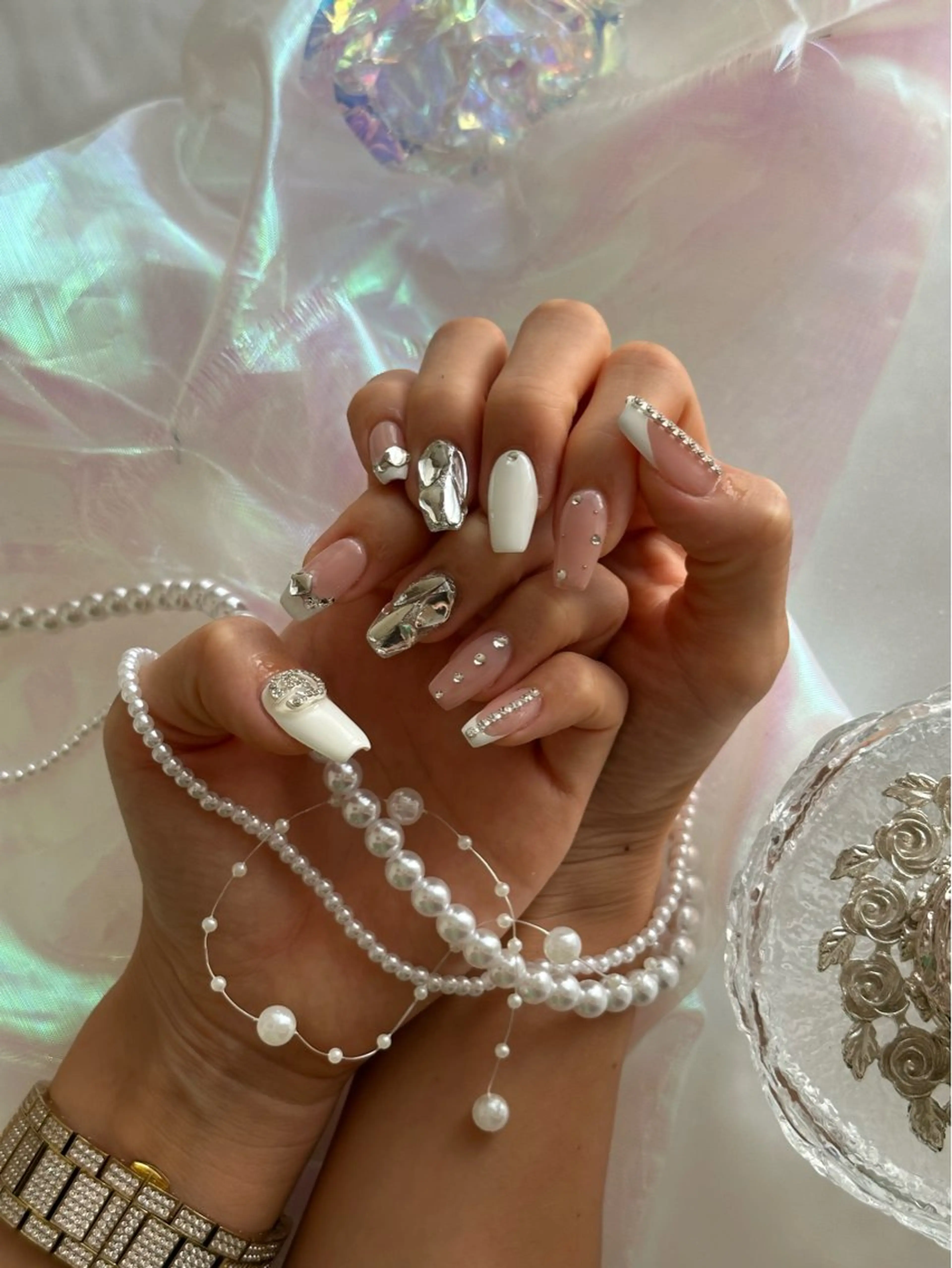 ネイル ハンドネイル CREVIO 小美玉店所属・CREVIO小美玉店 店長RIRIのネイルデザイン