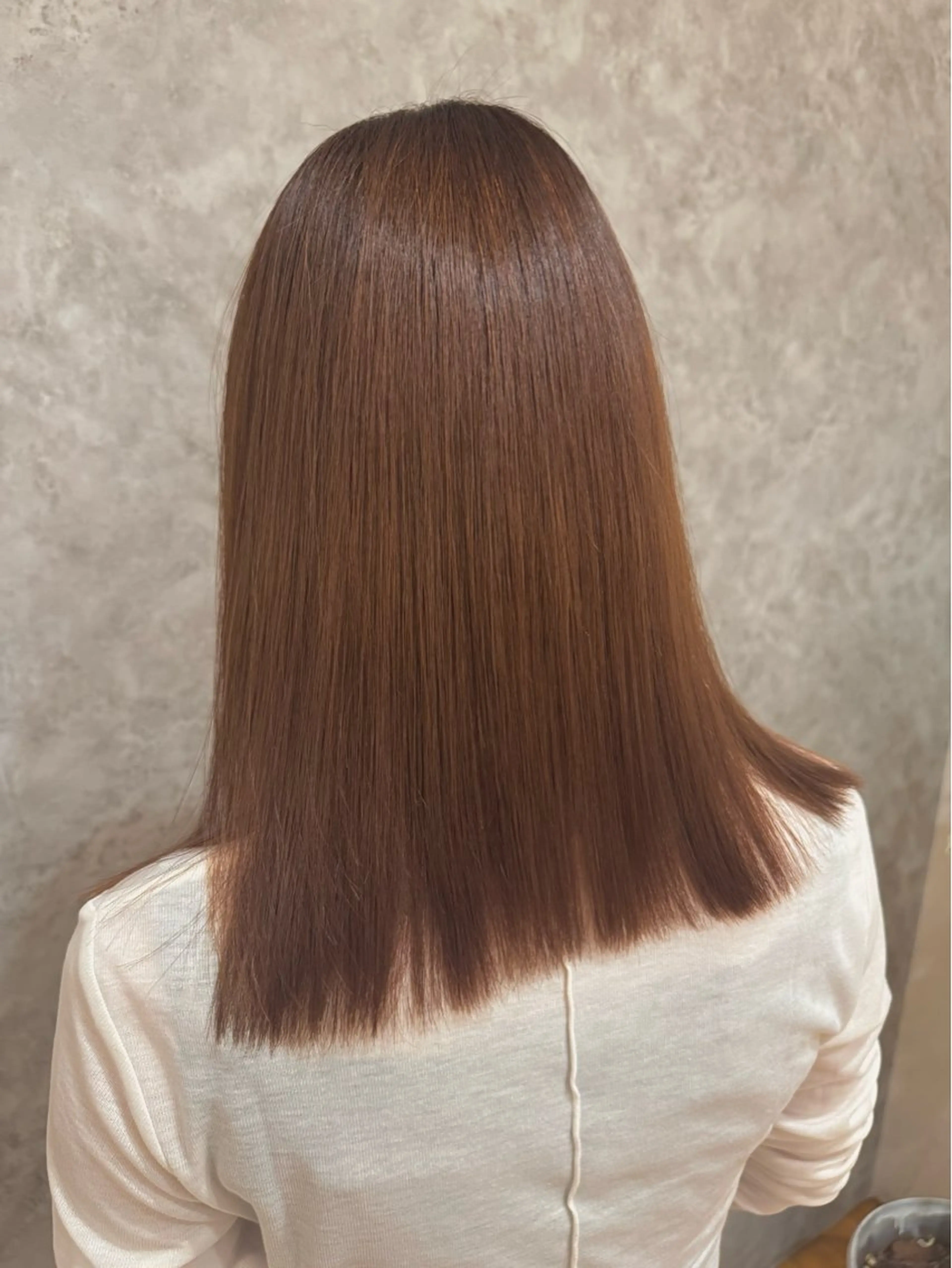 ストレートパーマ＋トリートメントの写真