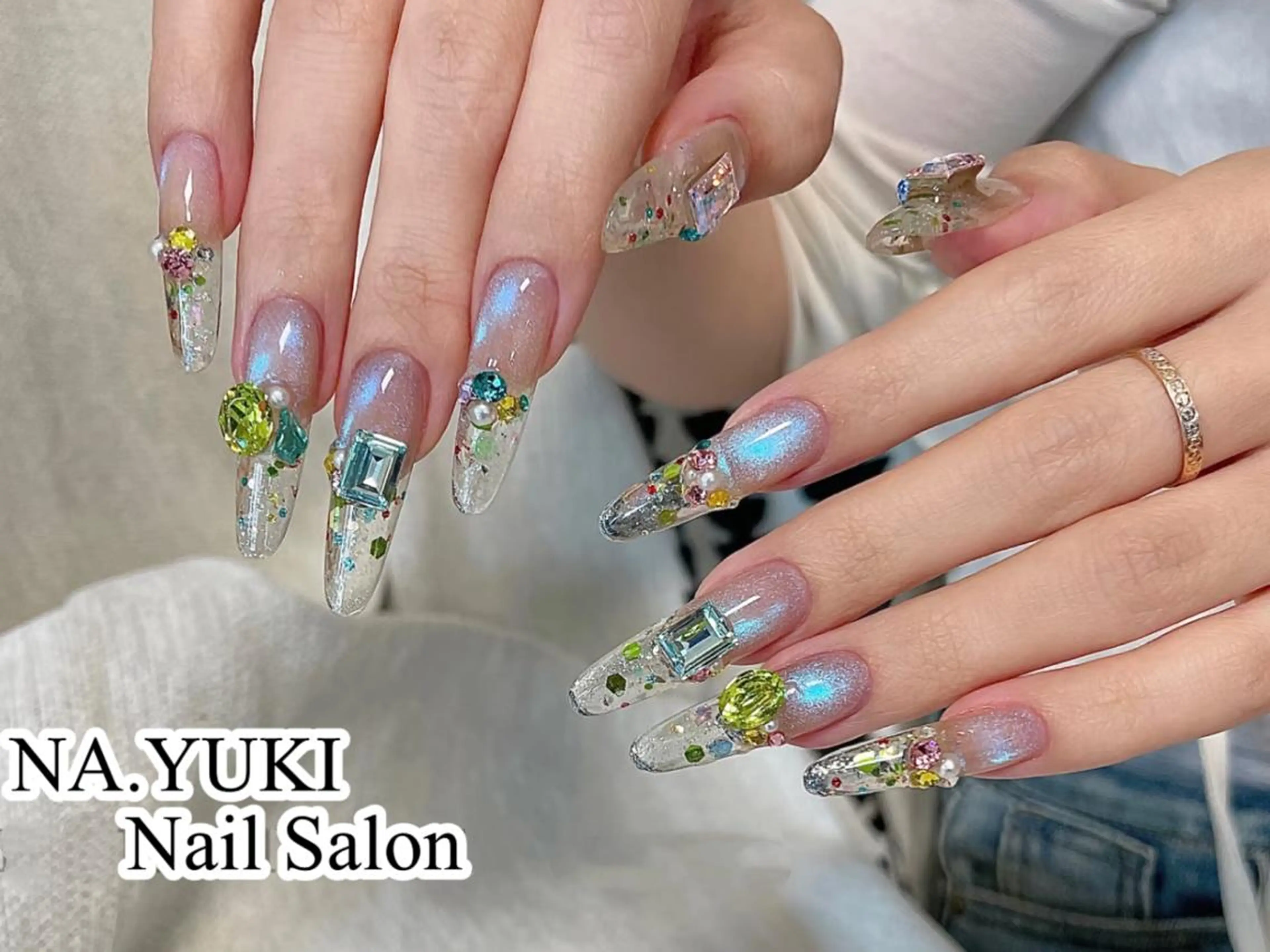 ネイル Kiki 🐰ワンホン/韓國のネイルデザイン