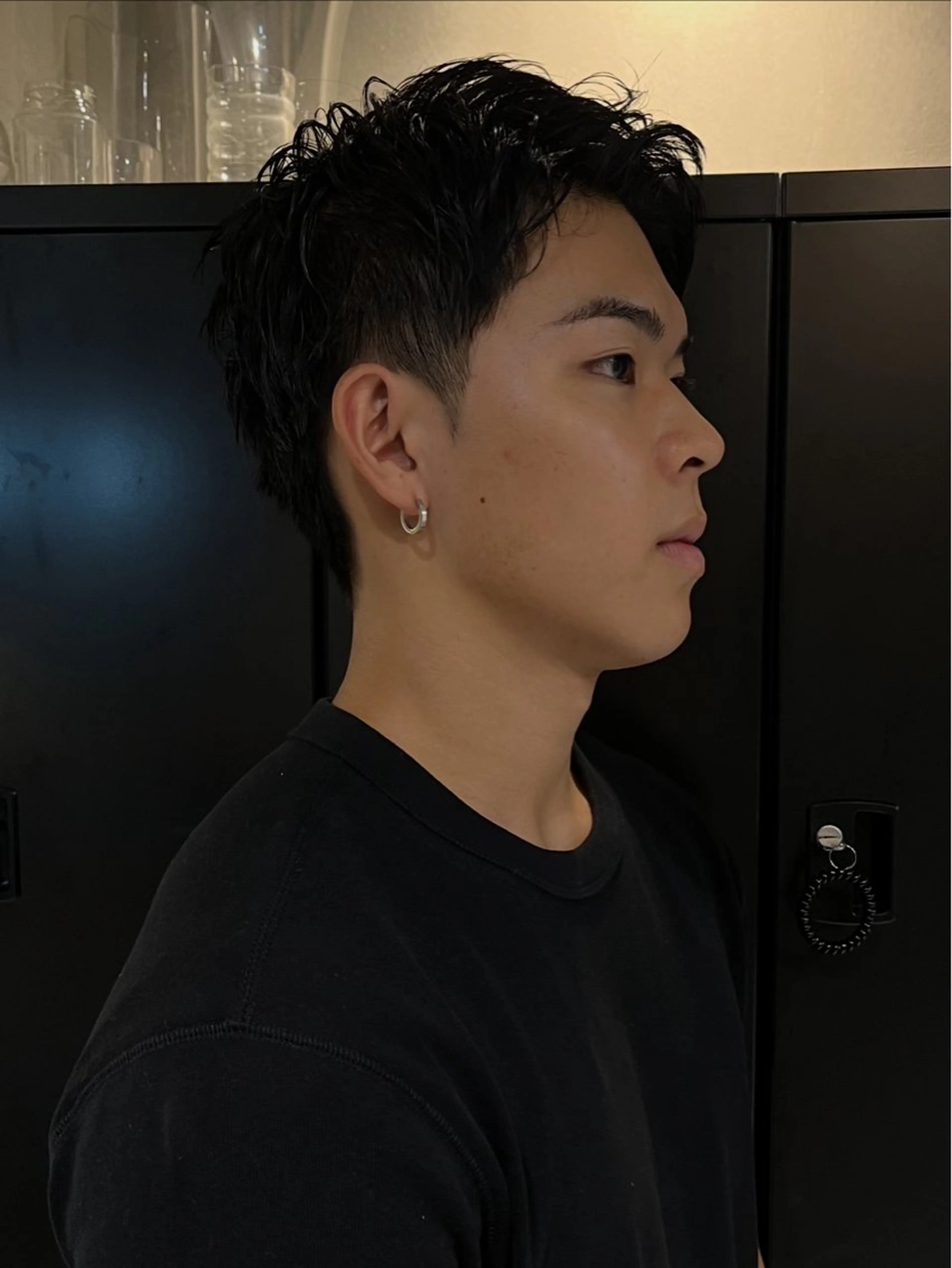 ショート メンズ メンズパーマ スパイキーショート ショートヘア カット レイヤー/メンズ/ kaedeのヘアスタイル