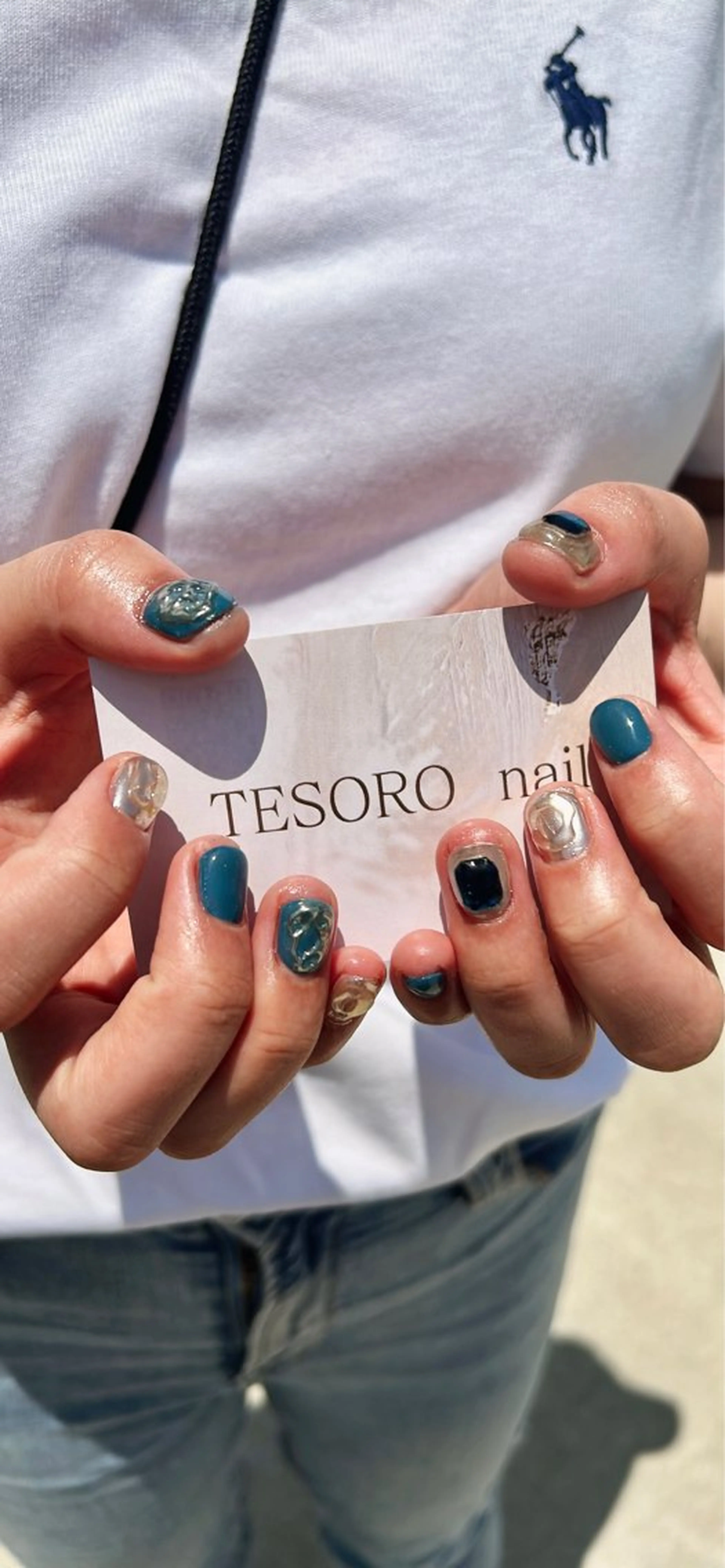 ネイル ハンドネイル フットネイル TESORO nailのネイルデザイン