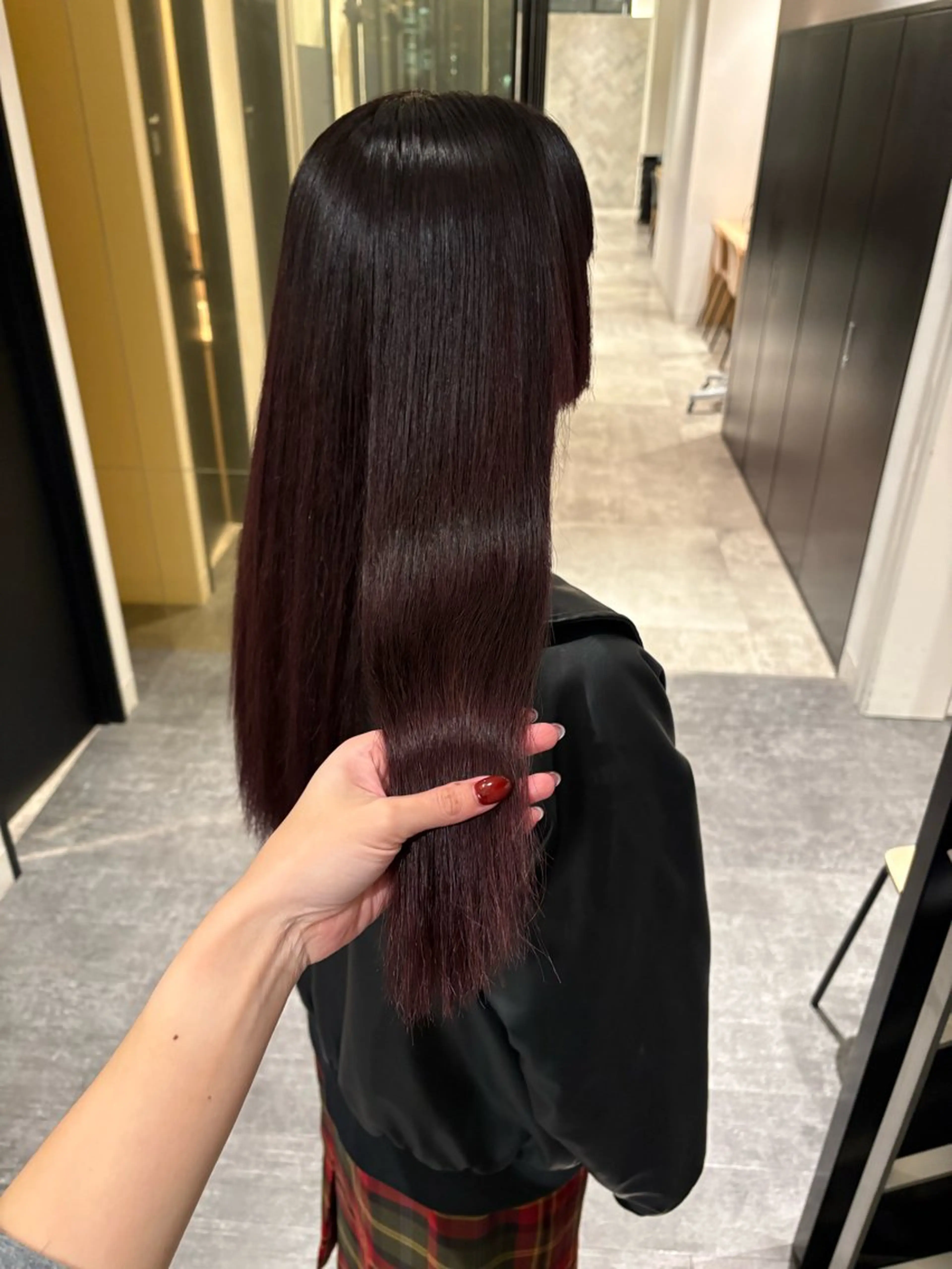 ロング カラー ヘアカラー トリートメント mao ｜ 柔らか艶カラー🫧のヘアスタイル