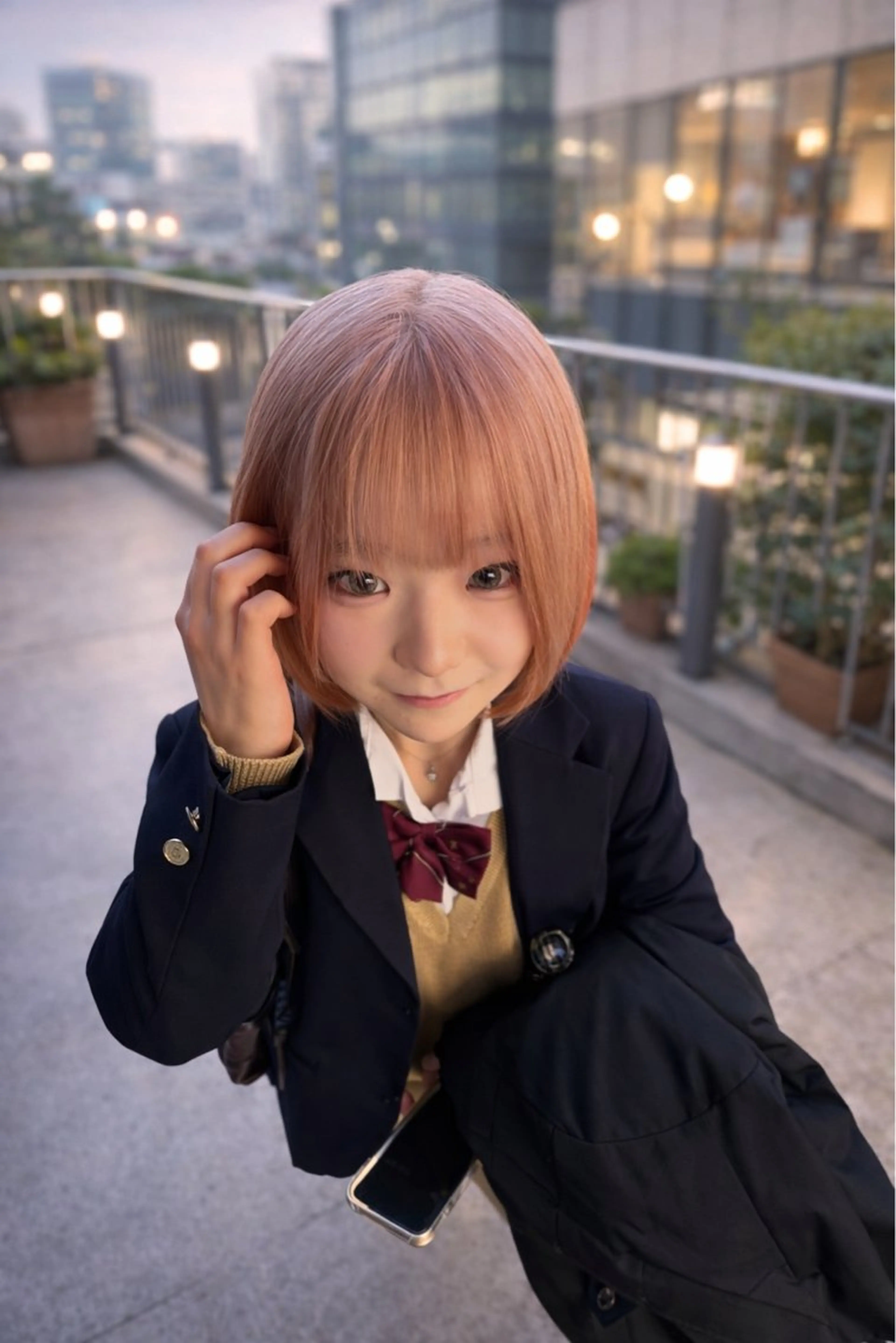 ショート カラー ショートボブ ベージュカラー ミルクティーベージュ ボブ ショートヘア ハイトーン/メンズ パーマ👾ますのヘアスタイル