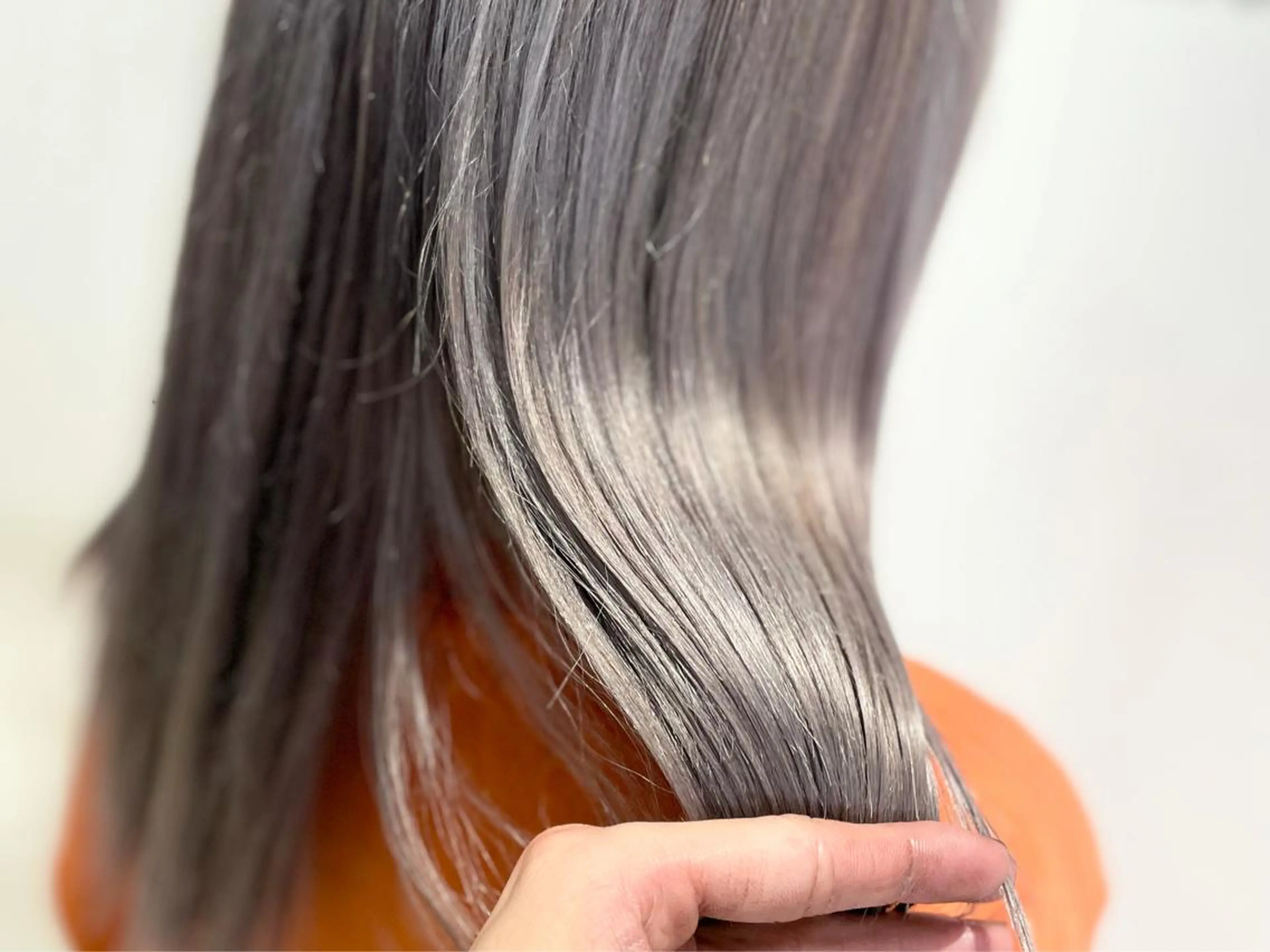 ロング 縮毛矯正 倉林隆一/艶髪🌸 透明感/髪質改善のヘアスタイル