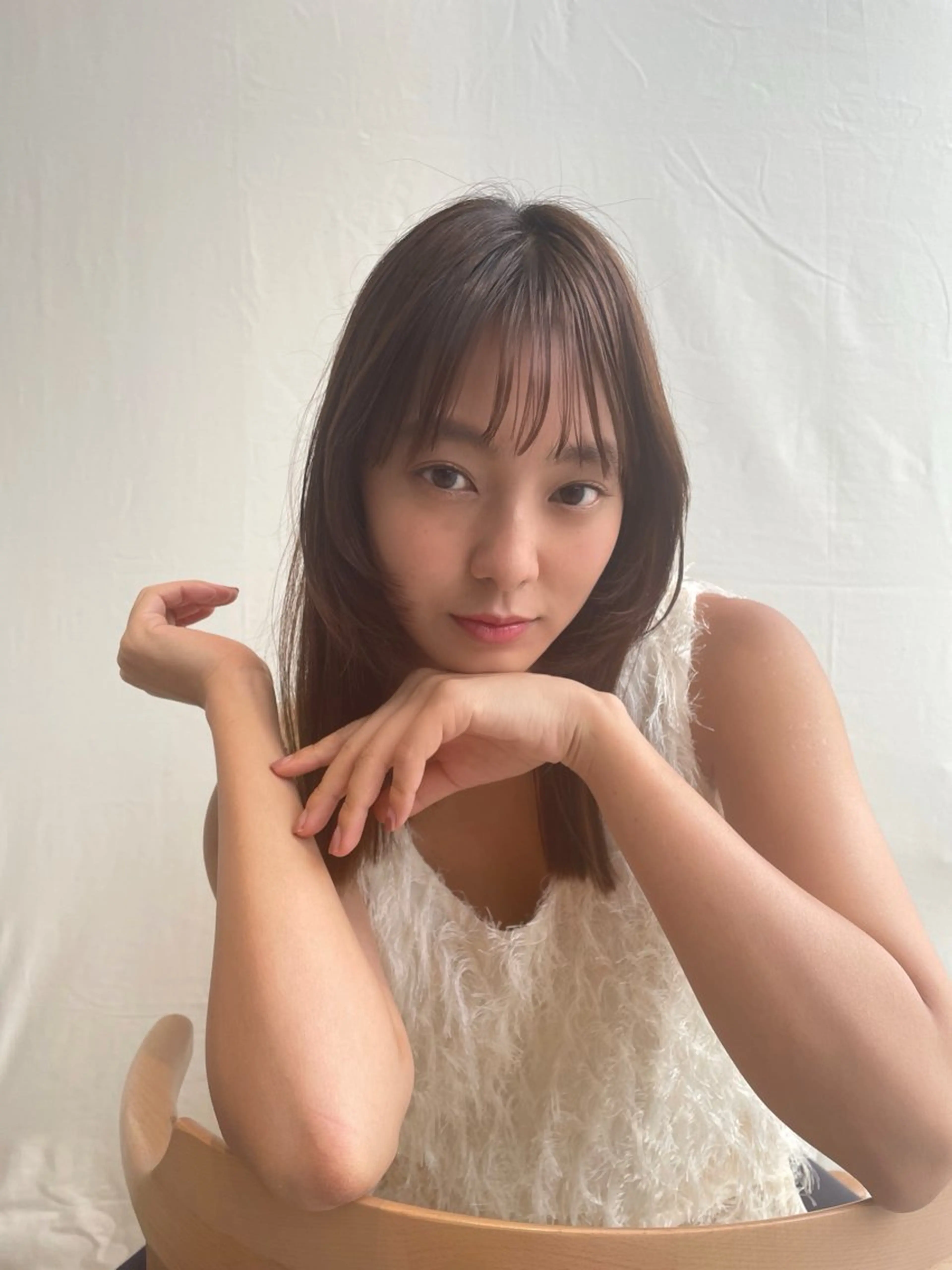 ミディアム カラー ブラウンカラー レイヤーカット 小顔カット レイヤーカット🎀 kanaのヘアスタイル