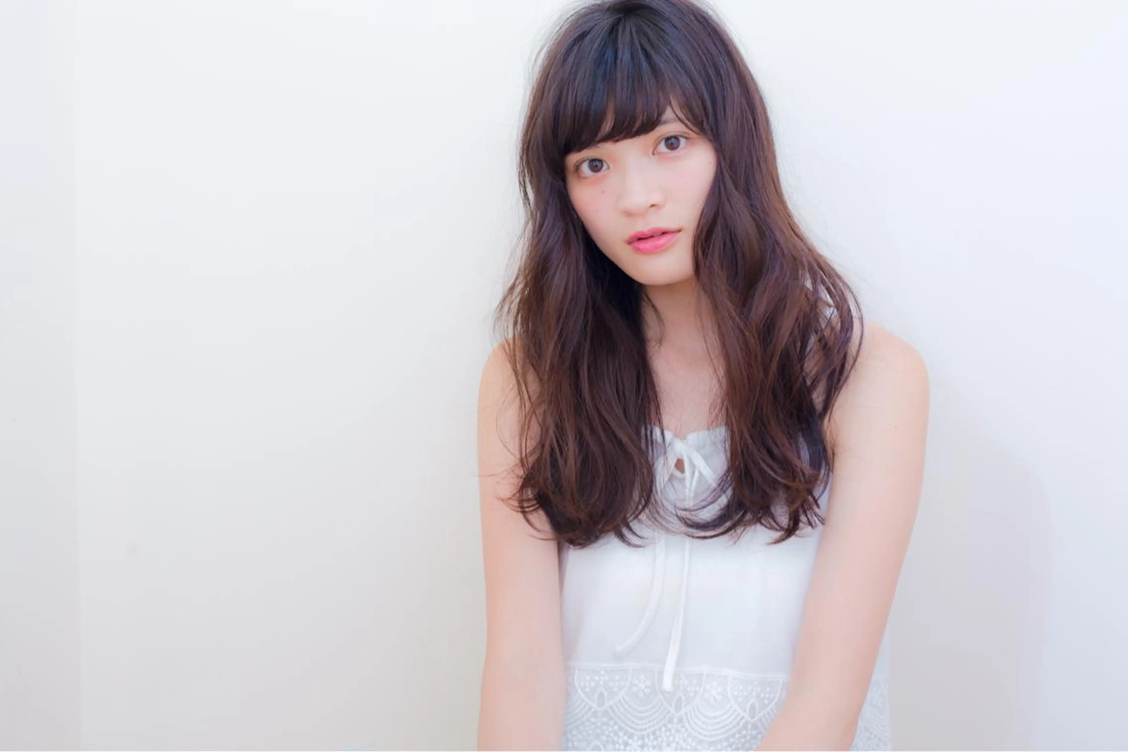 ロング カラー パーマ ヘアアレンジ 店長/ 加藤 流菜のヘアスタイル