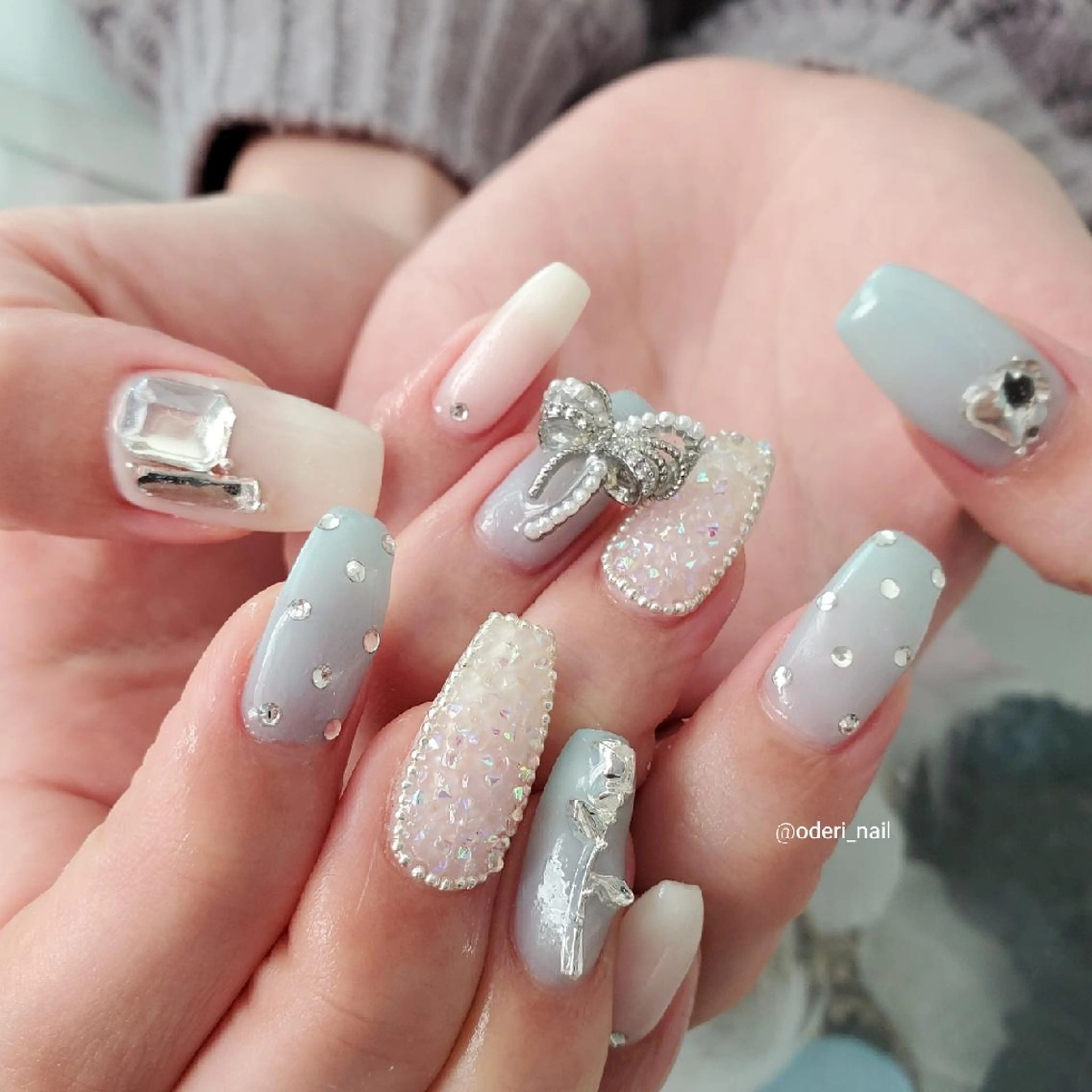 ネイル アートネイル ジェルネイル おで@ oderi_nailのネイルデザイン