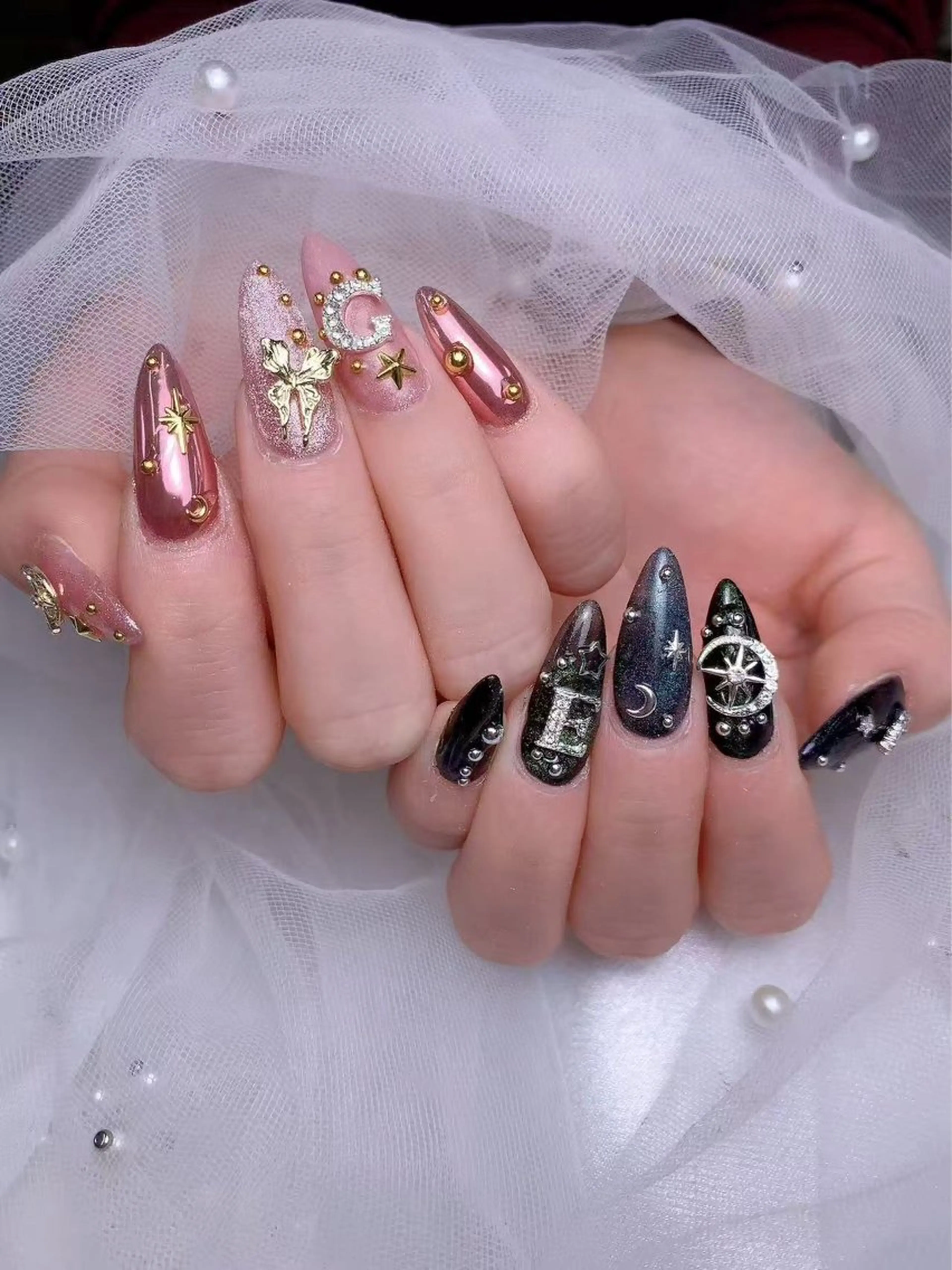 ネイル チョウ チョウのネイルデザイン