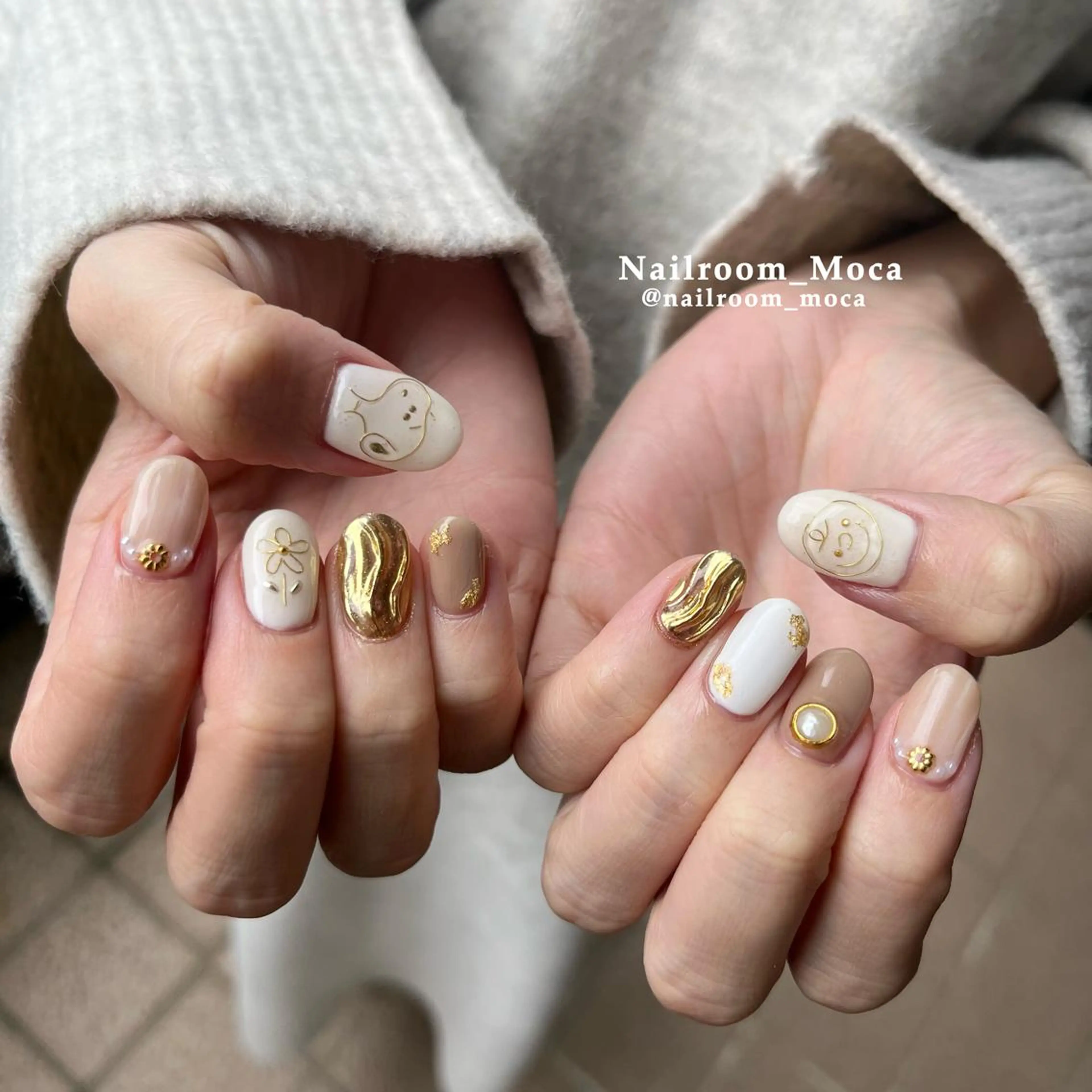 ネイル ハンドネイル Nailroom Mocaのネイルデザイン