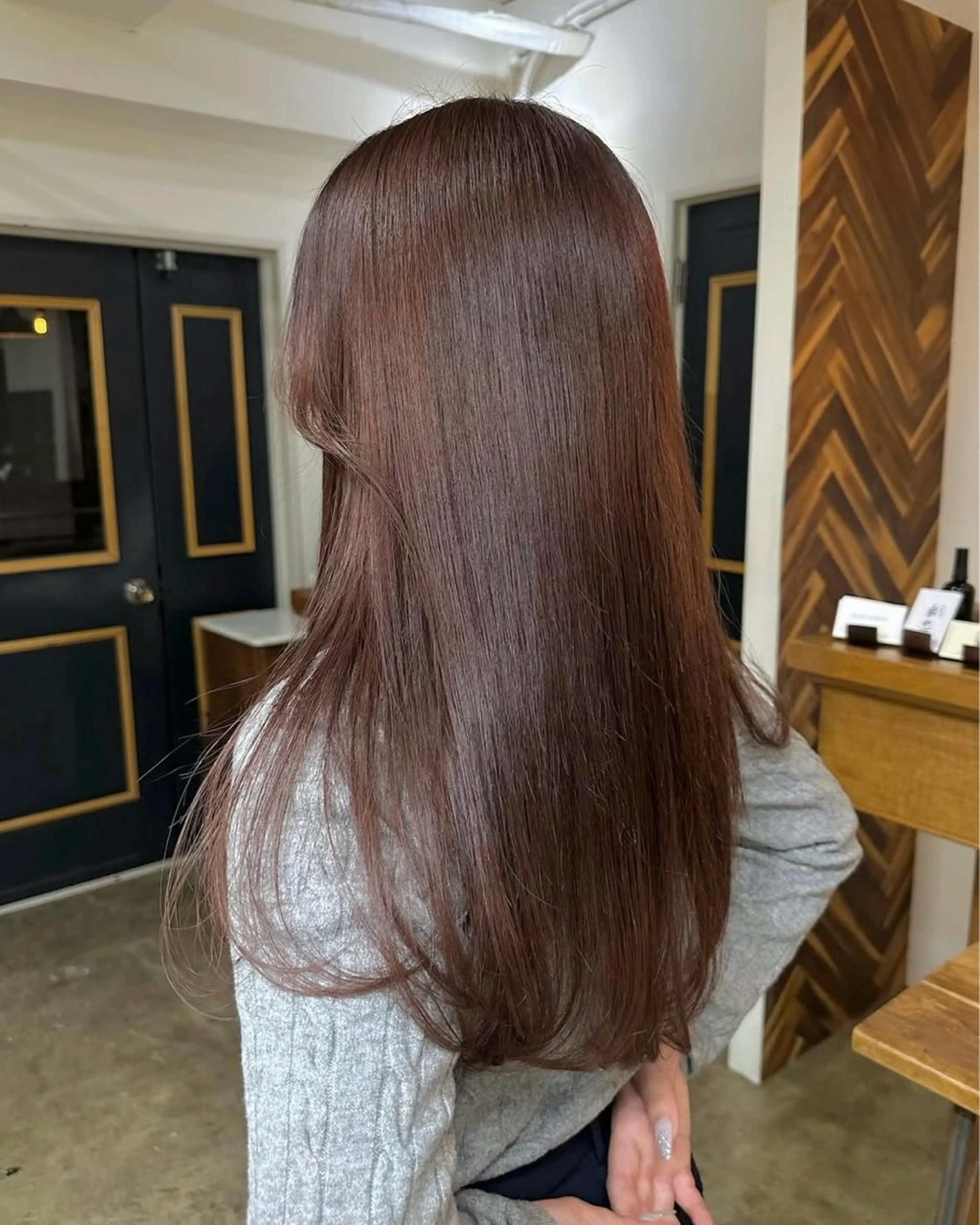 ロング ヘアカラー トリートメント NAGISA 🎀透明感カラー🎀のヘアスタイル