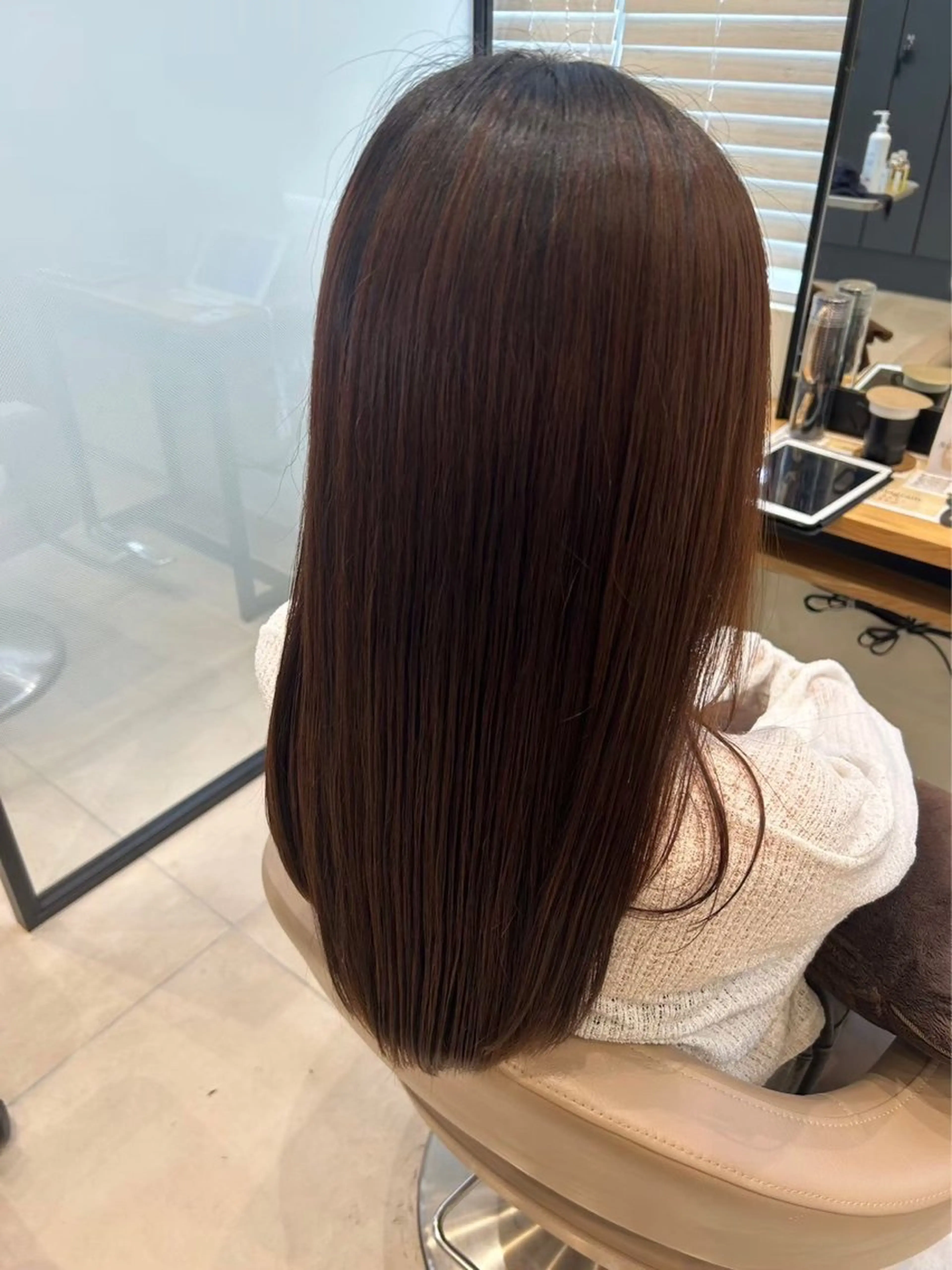 ロング カラー みなみ 🖤のヘアスタイル