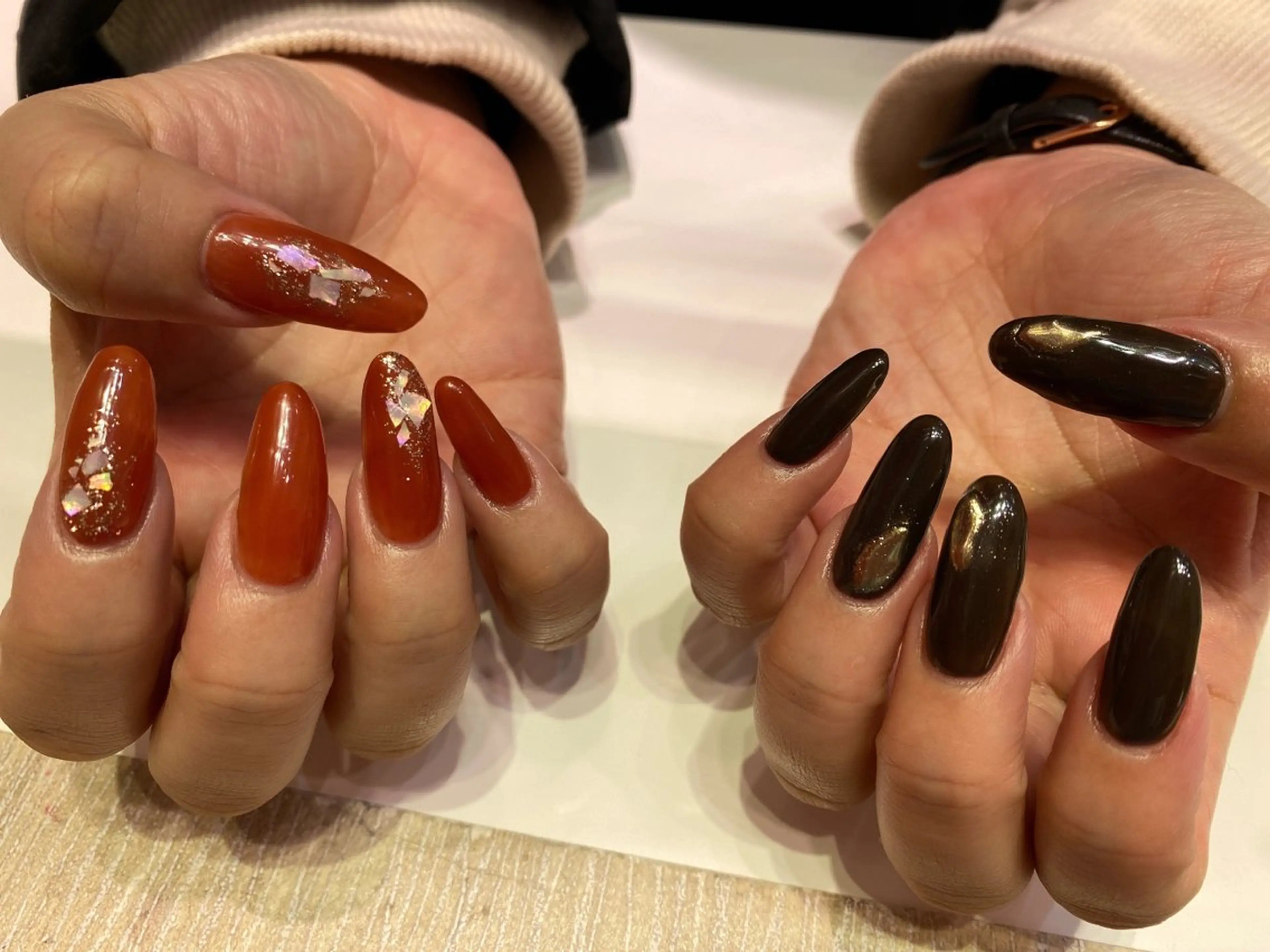 ネイル ハンドネイル 池田 梨穂奈のネイルデザイン