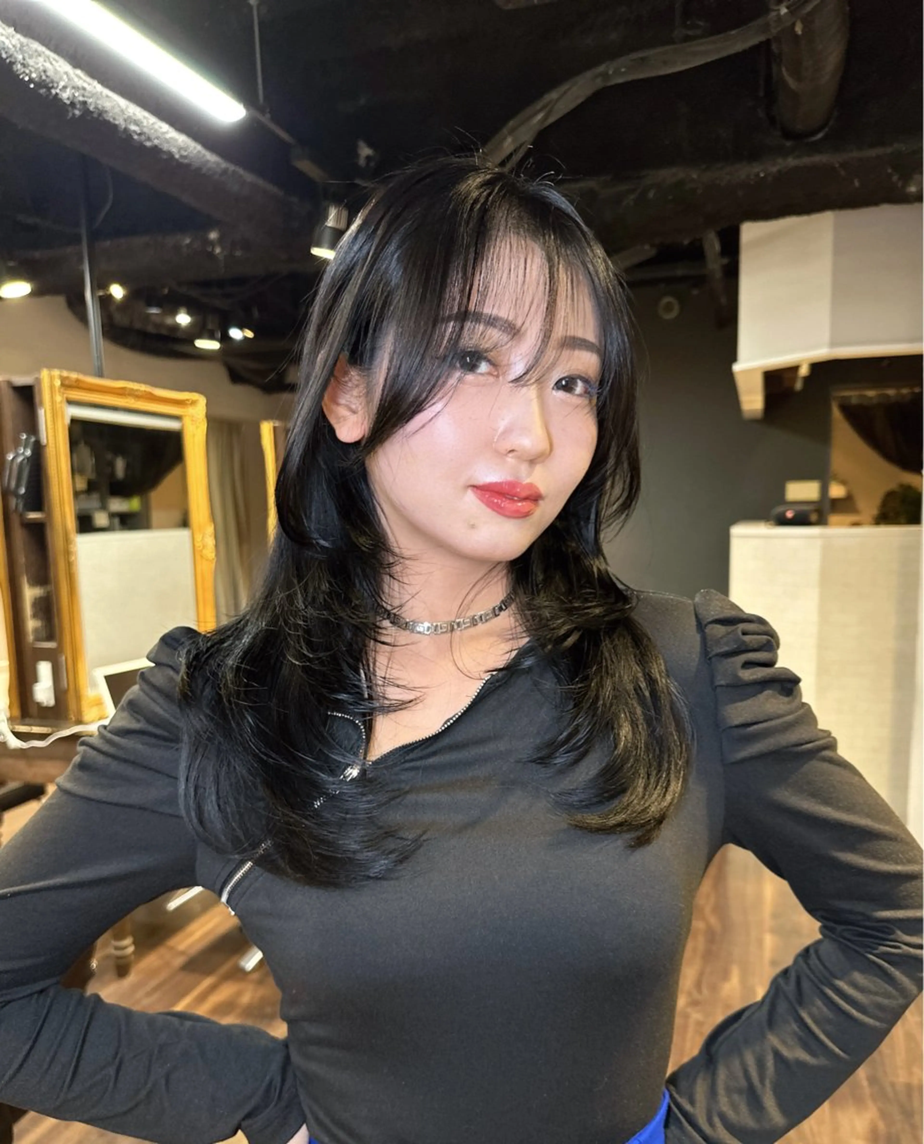 ロング レイヤーカット/髪質 改善/鷲尾 駿のヘアスタイル