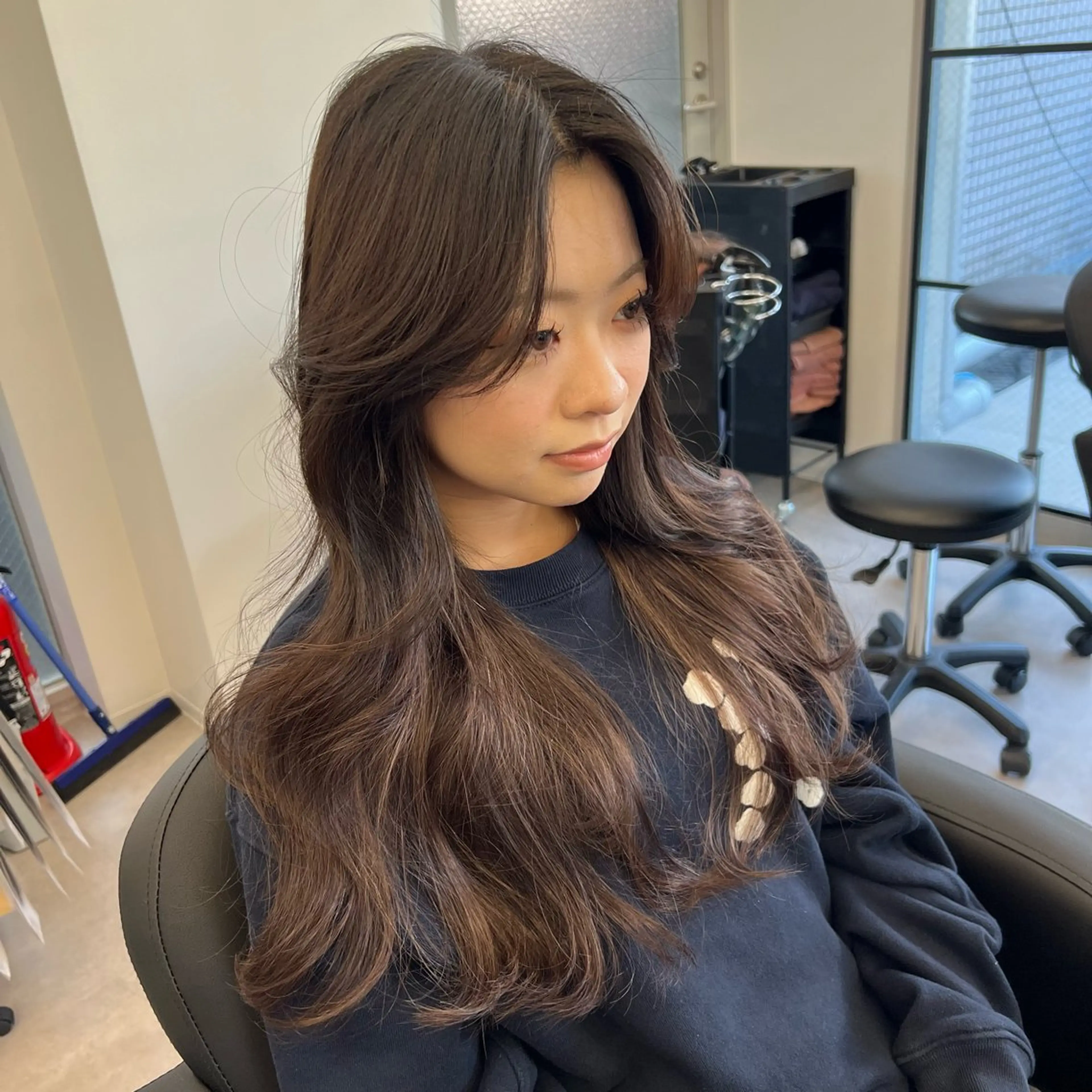 【毛先の厚み・長さ出しに】40本高級人毛100％シールエクステ＋馴染ませカット✨の写真