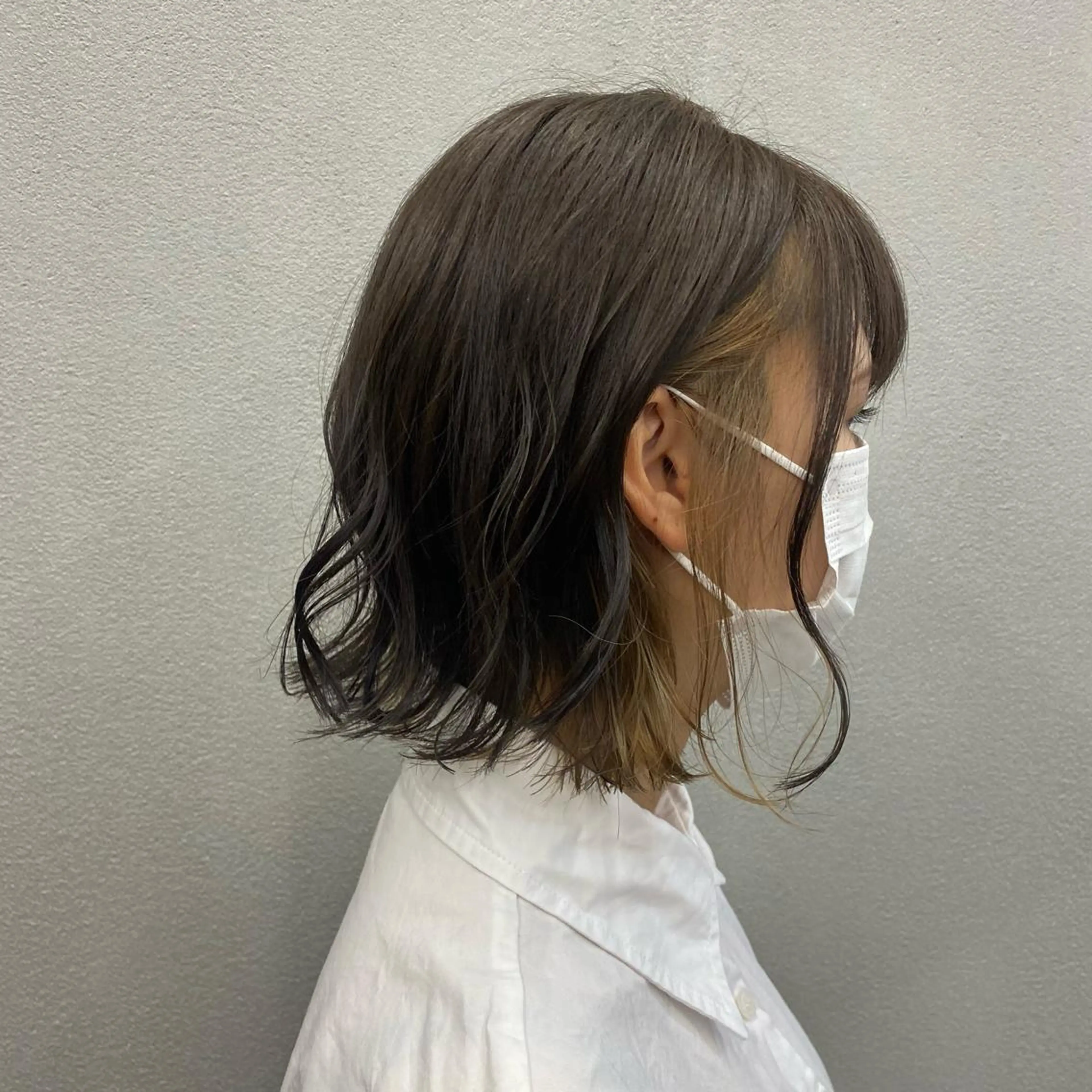 ショート カラー インナーカラー ショートヘア N/デザインカラー 🌿ナギのヘアスタイル