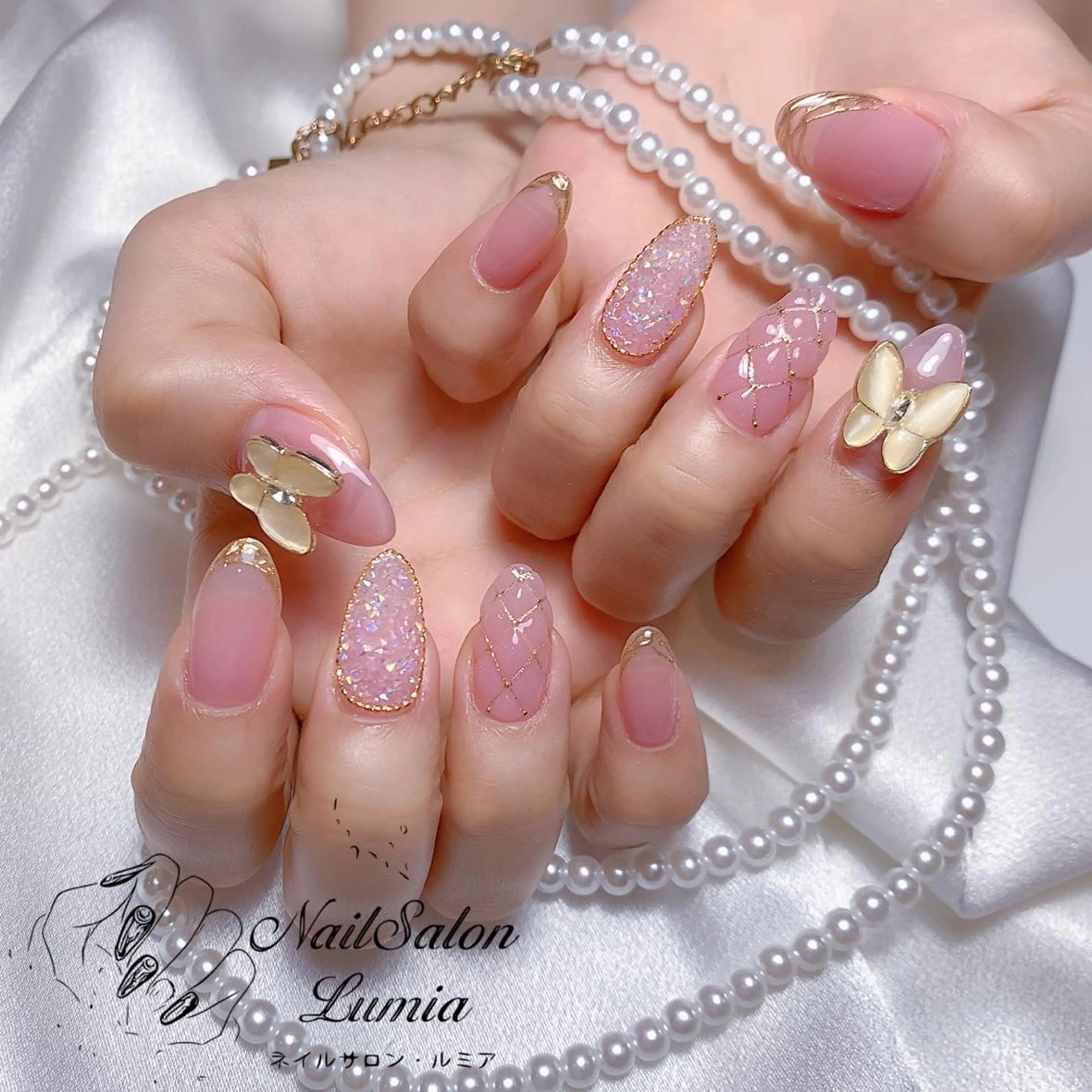 ネイル ハンドネイル ネイルサロン ルミア Lumia 店長のネイルデザイン