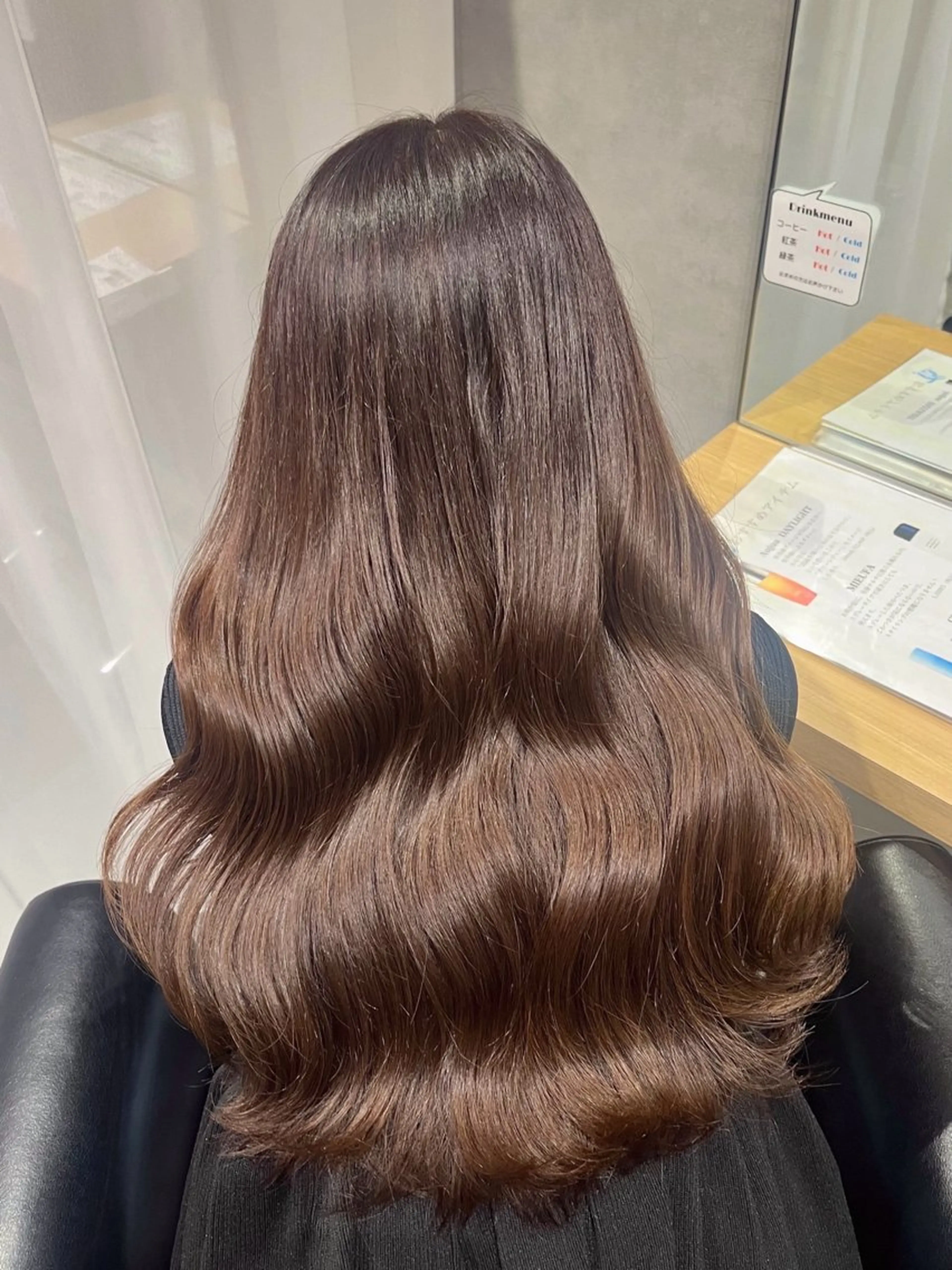 ロング 福本 梓のヘアスタイル