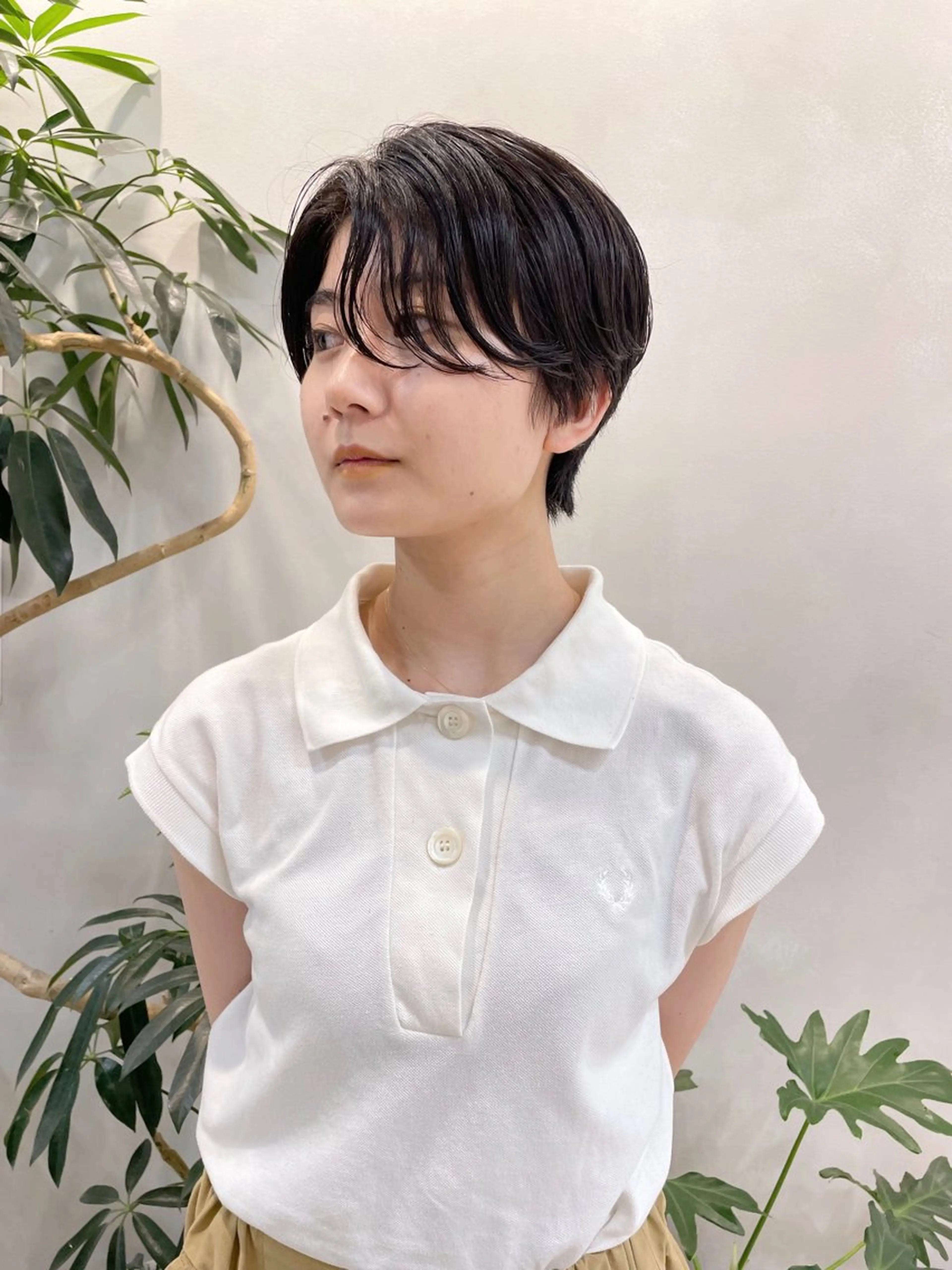 ショート 青木 優歩のヘアスタイル