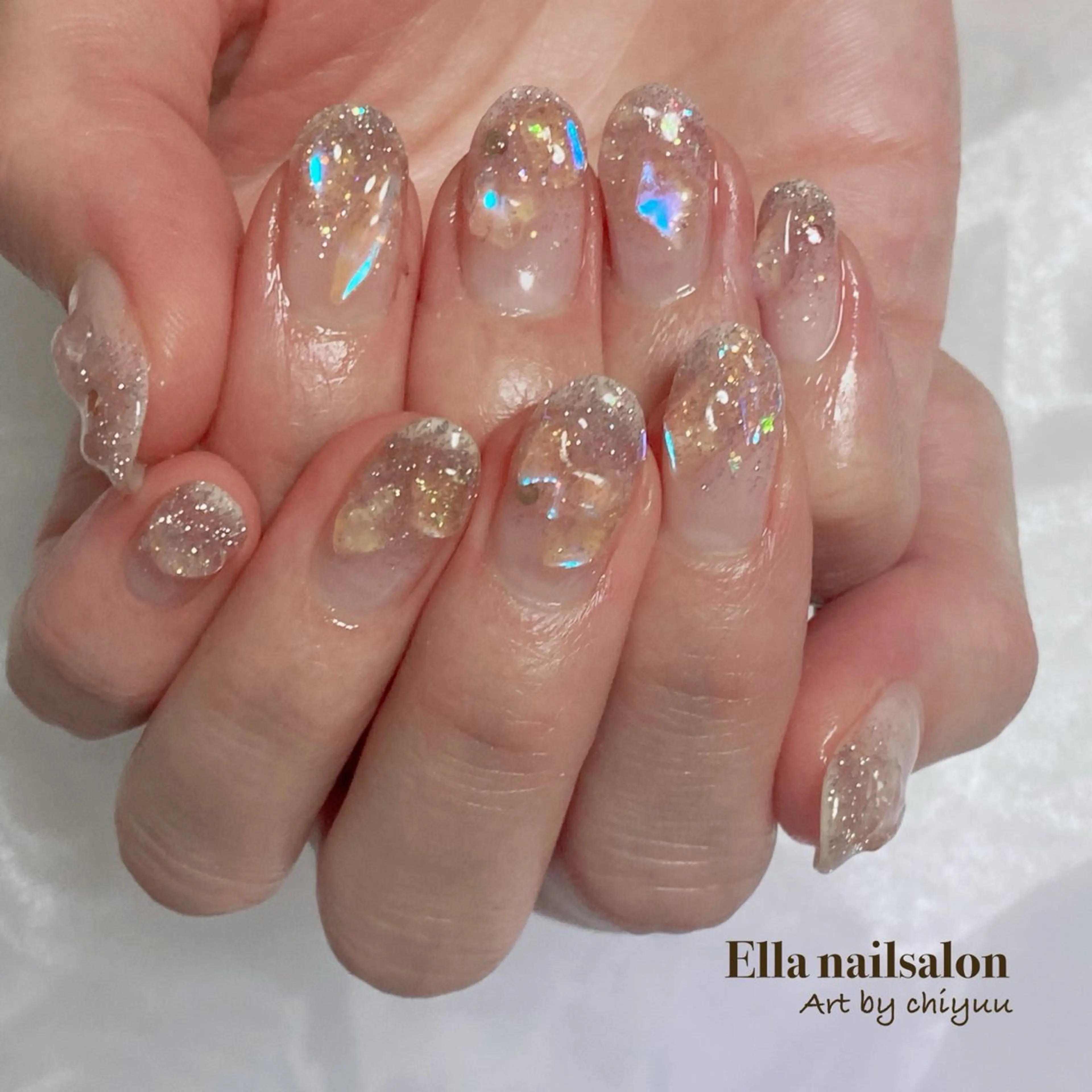 ネイル ハンドネイル フットネイル Ella nailsalon所属・Ella nail ちゆうのネイルデザイン