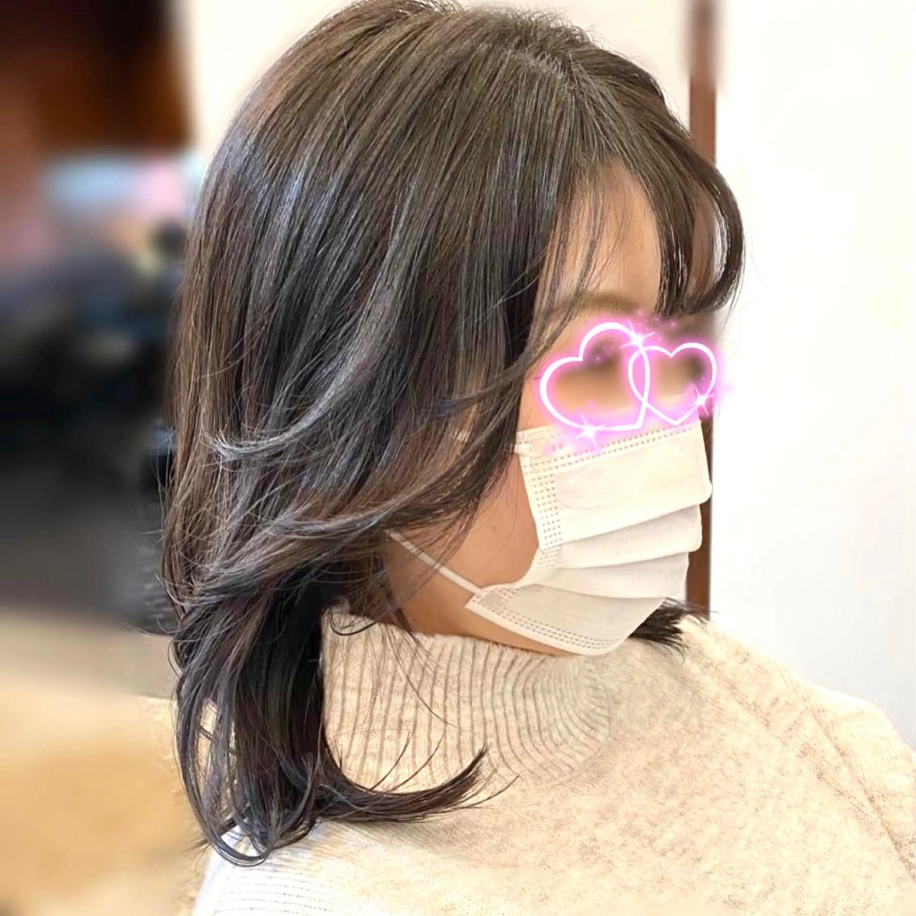 前髪カット✨¥1,100全体を切るほどでもないけど、前髪だけ気になるそこなあなたっ🫣🌟の写真