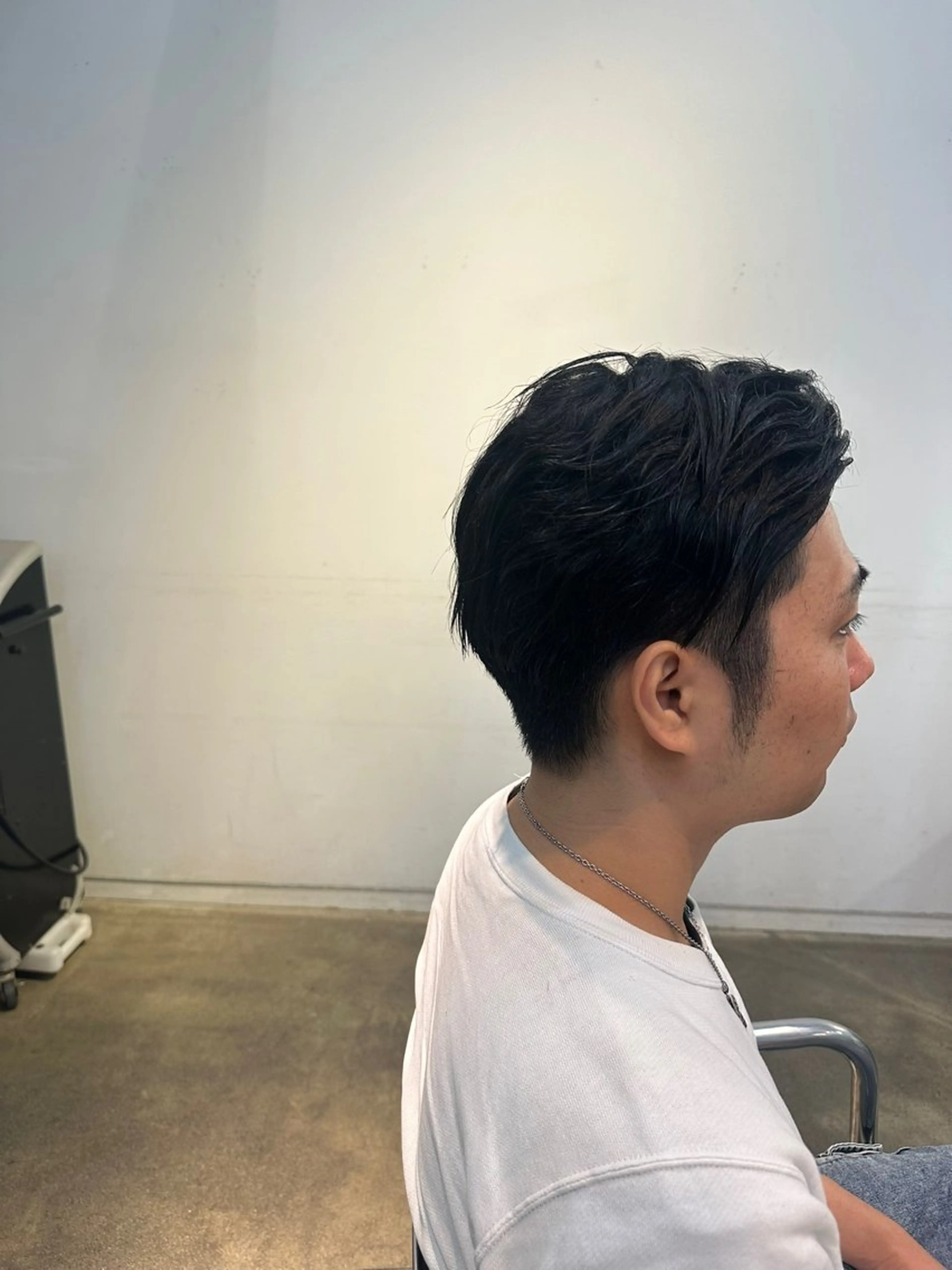 ショート メンズ メンズパーマ くせ毛 艶カラー✨ ʜɪʀᴀʀɪのヘアスタイル