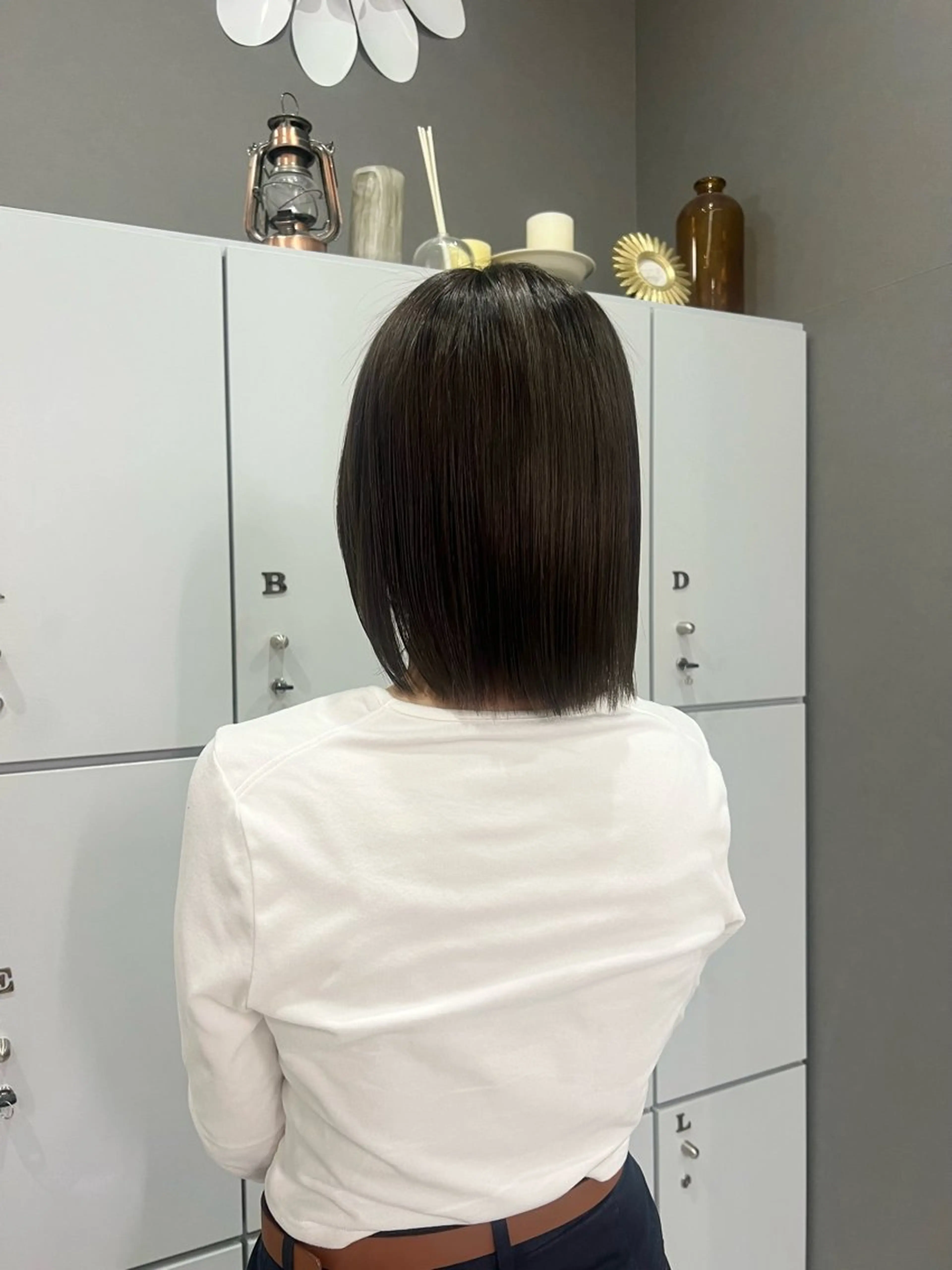 ミディアム 佐藤 玲杏のヘアスタイル