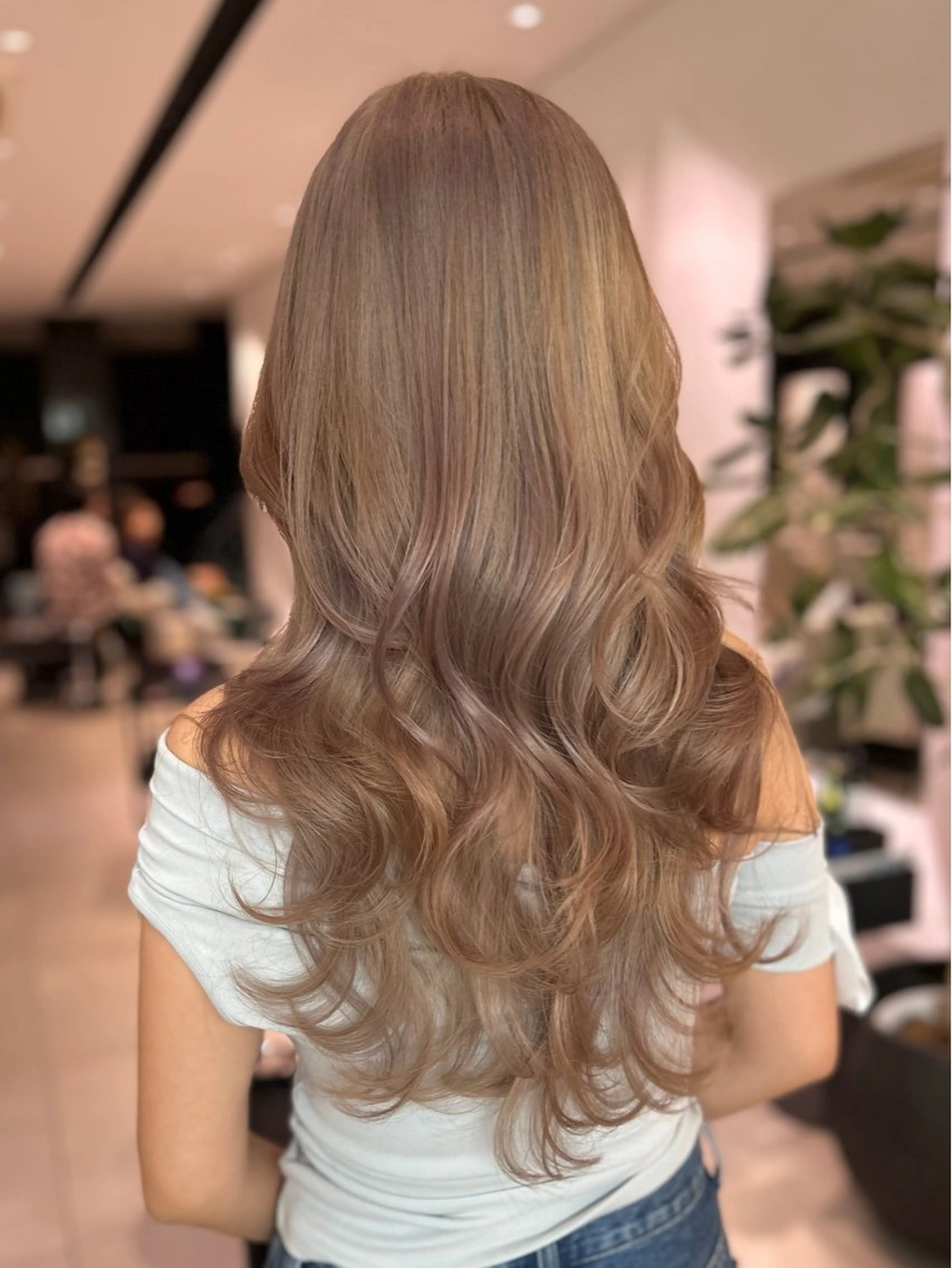 ロング カラー カット ヘアカラー カラーリスト/アイ リスト/牛込萌香🫧のヘアスタイル