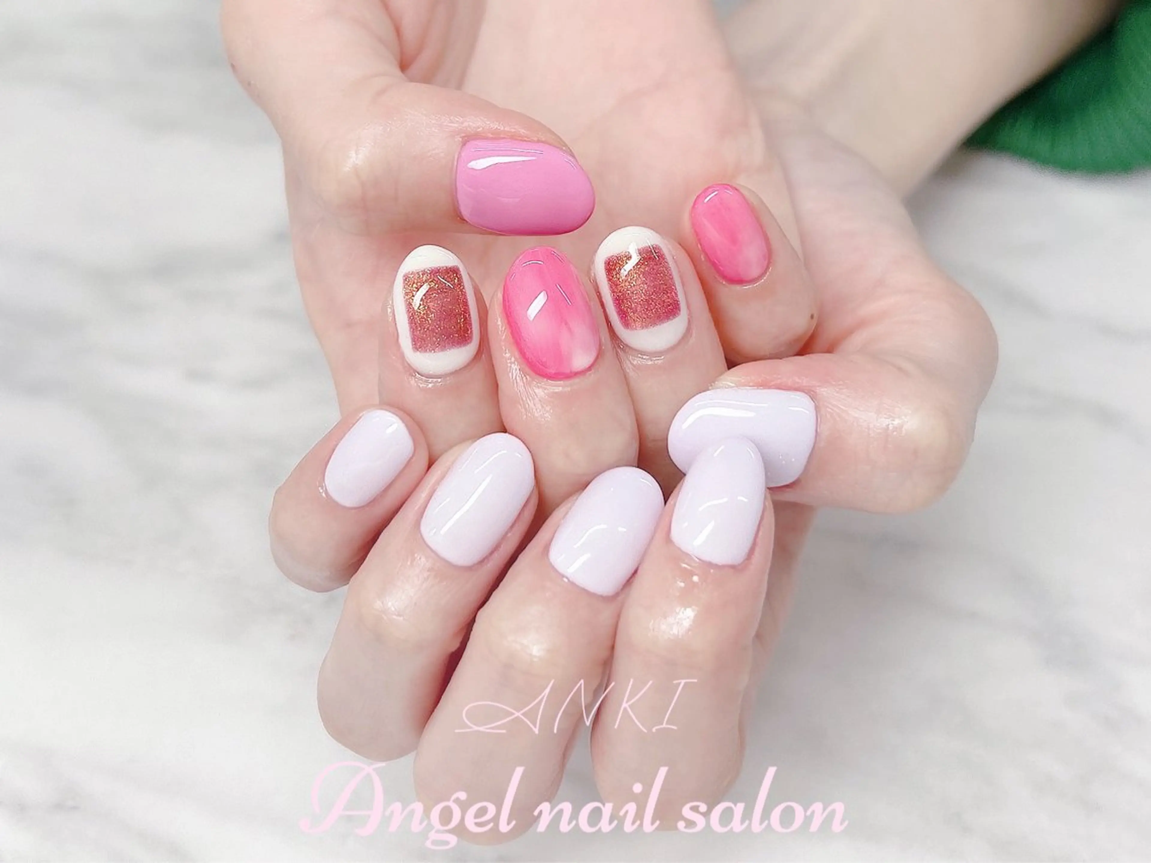 ネイル ハンドネイル ハンドケア Angel nail salonのネイルデザイン