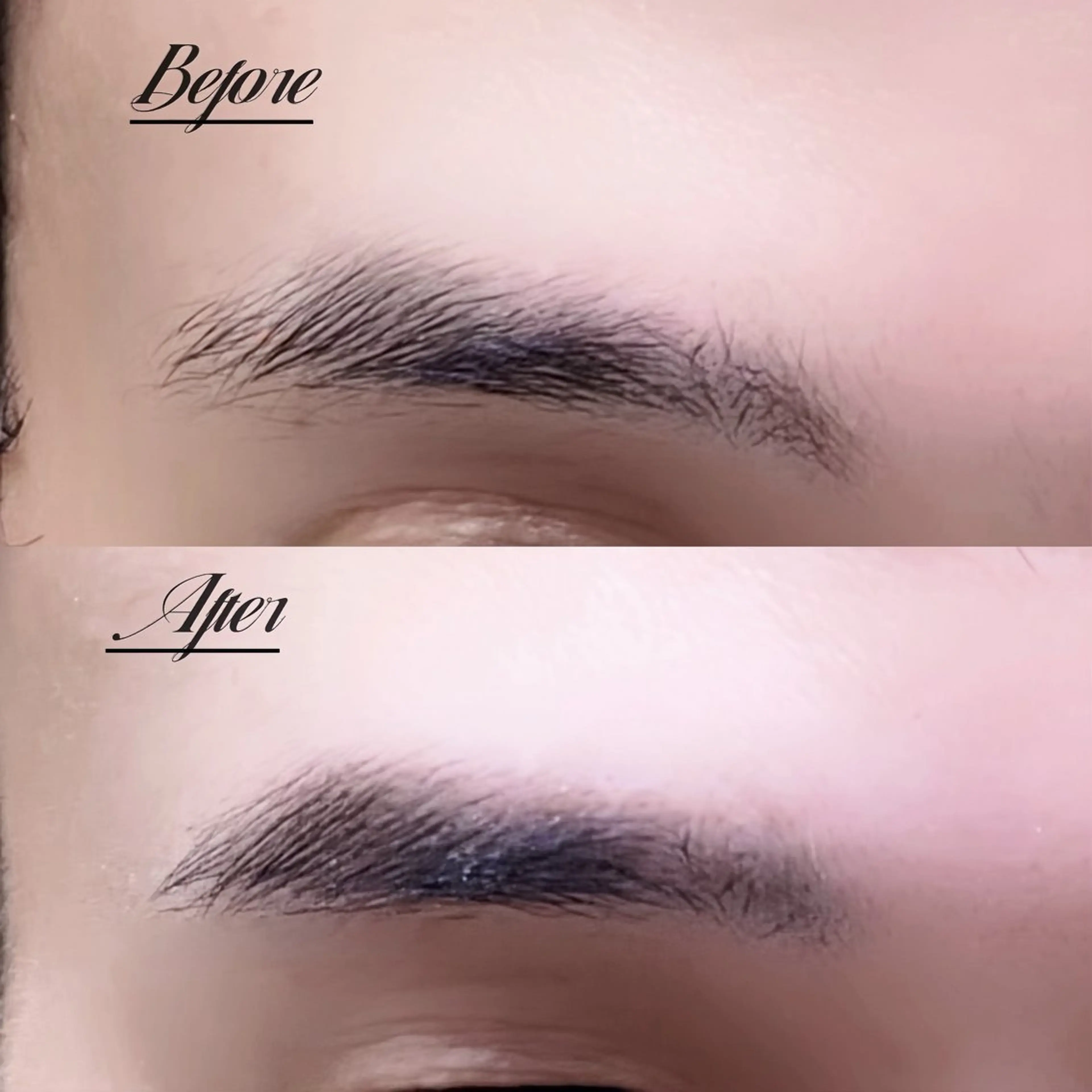 眉毛カット✂️➕アイブロウメイクの写真