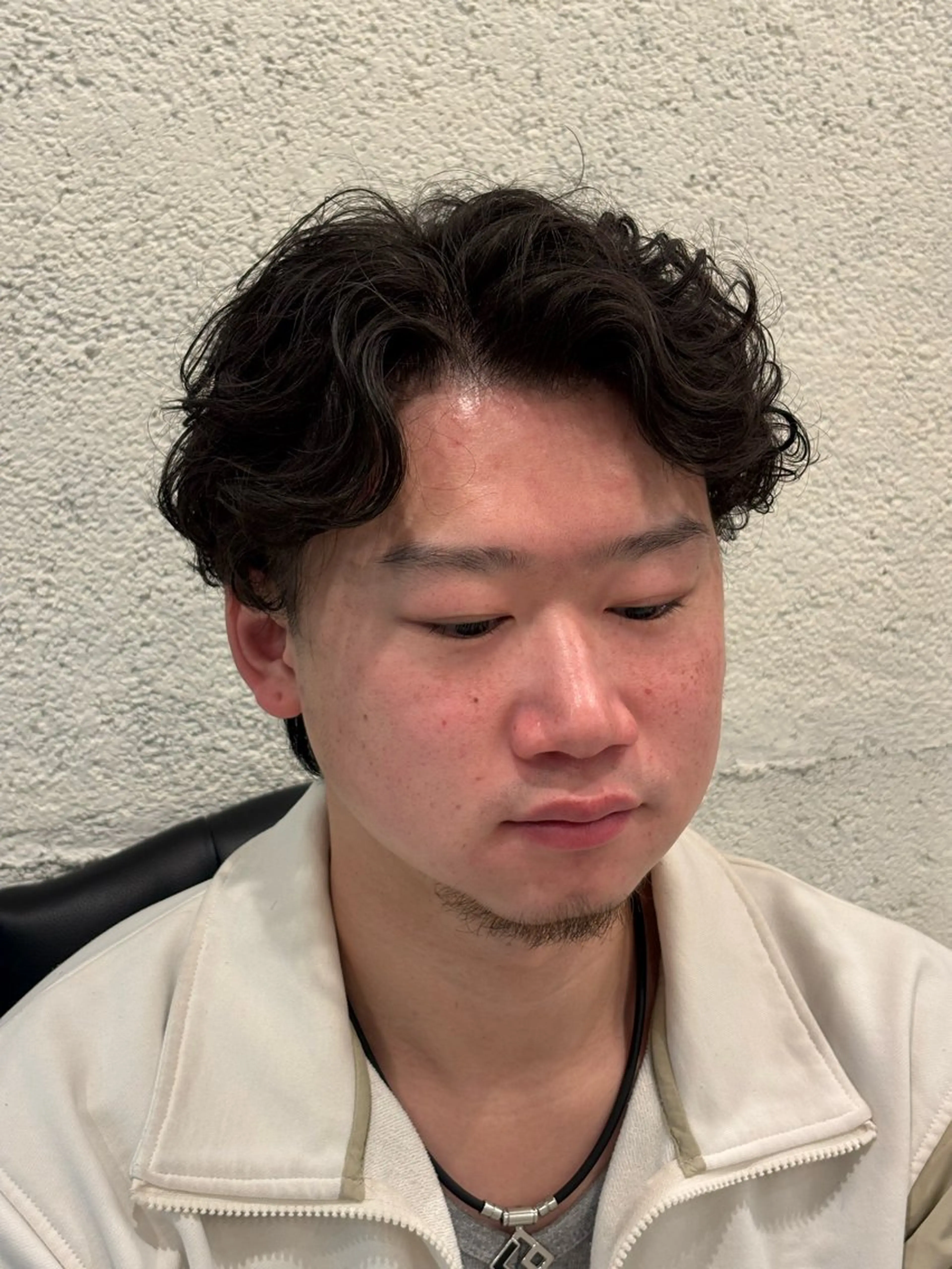 ミディアム パーマ メンズ HIRO GINZA所属・大澤 美月のヘアスタイル