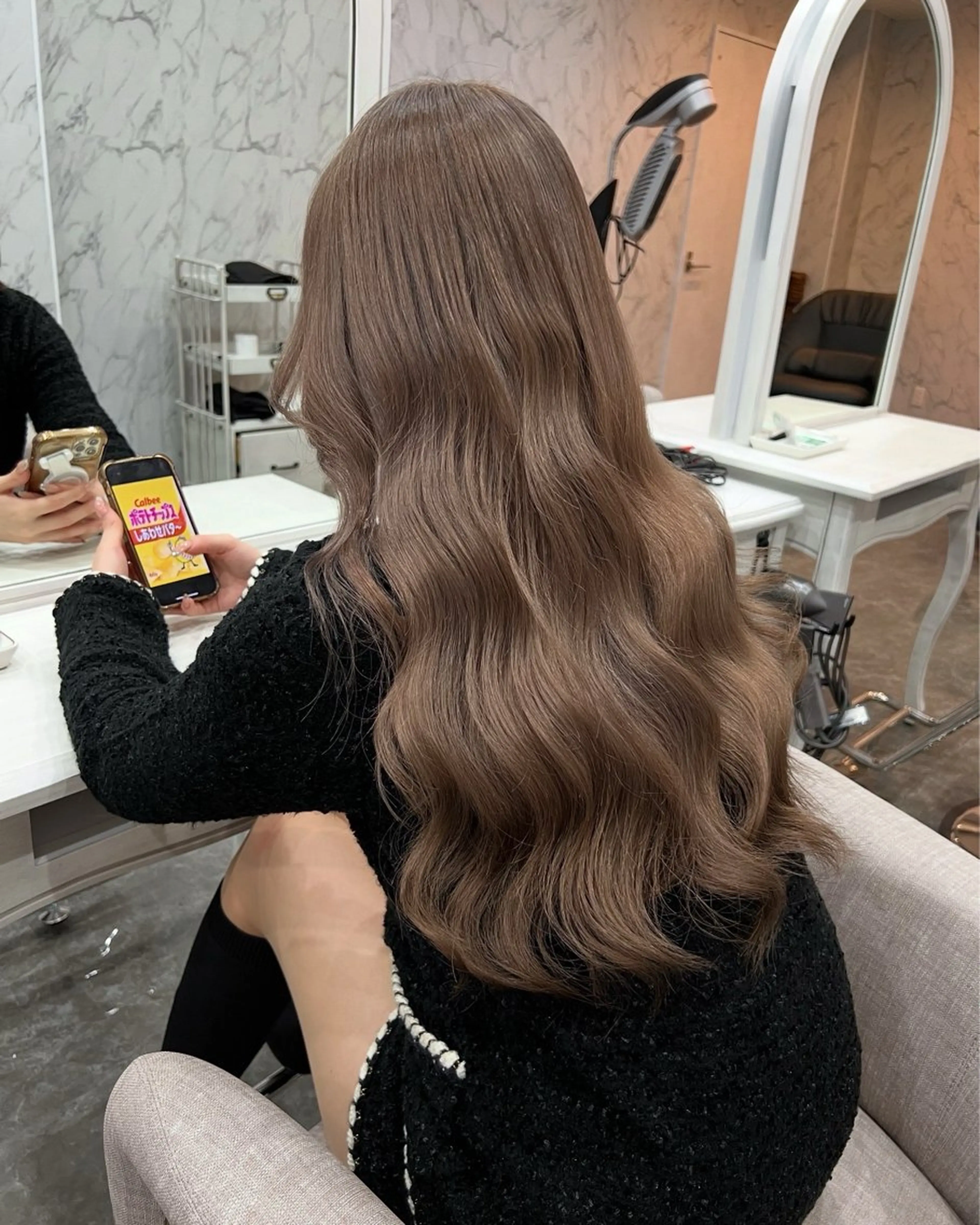 ロング ヘアカラー PARIS hair salon所属・秋葉原　柏木絢汰 ✨当日予約okのヘアスタイル