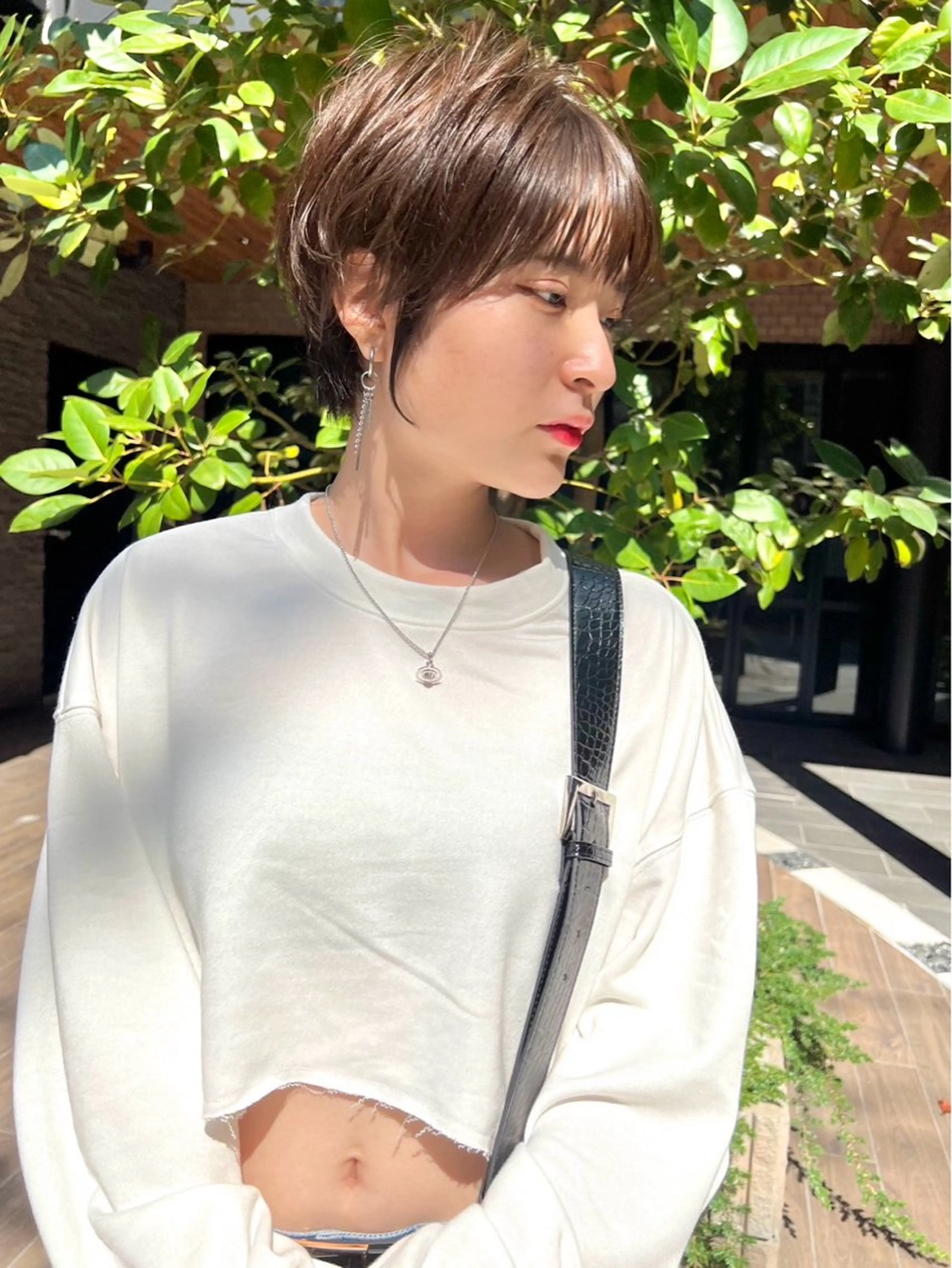 ショート 久保 佳乃のヘアスタイル