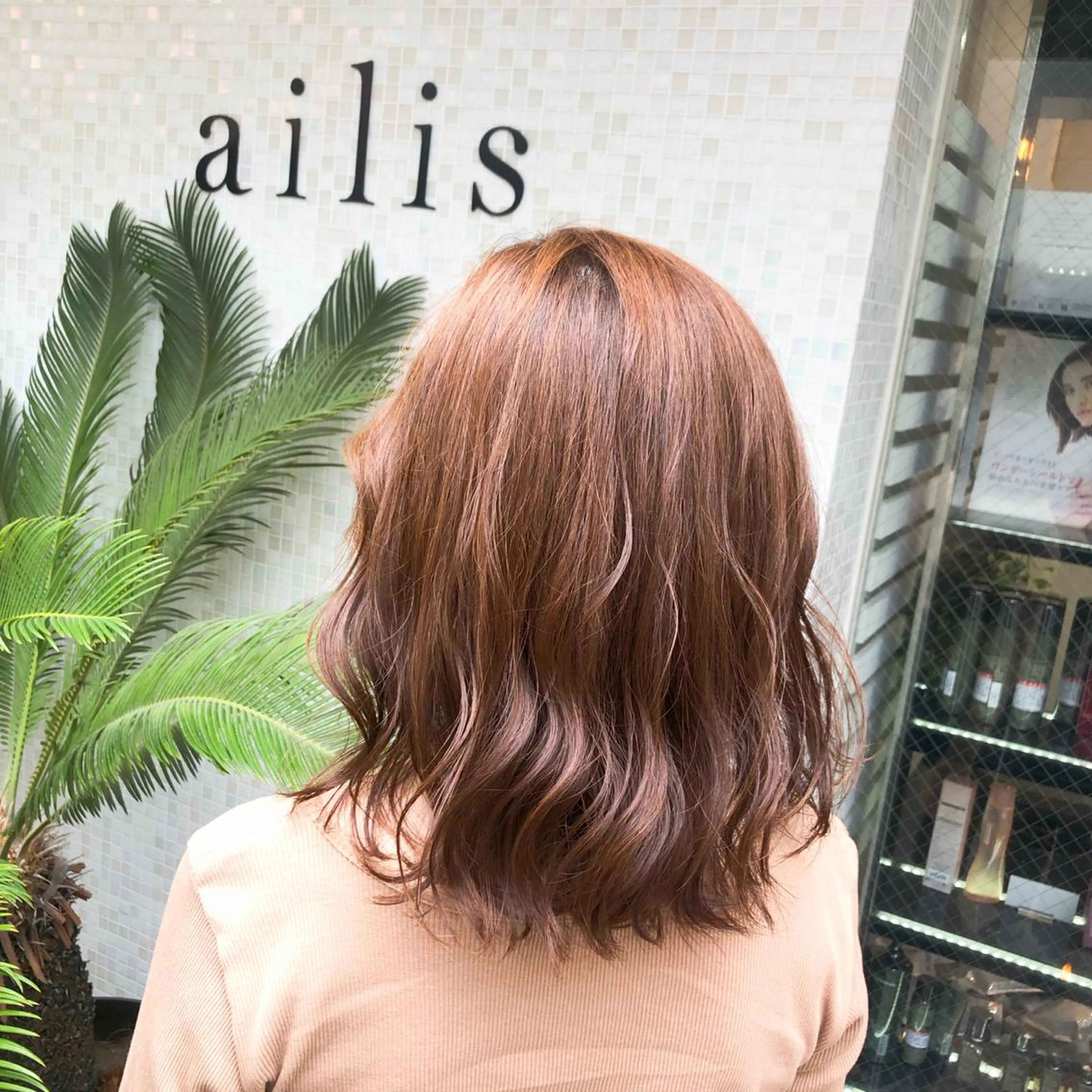 ミディアム カラー ヘアアレンジ サービス満足度 No1👑植田愛夕のヘアスタイル