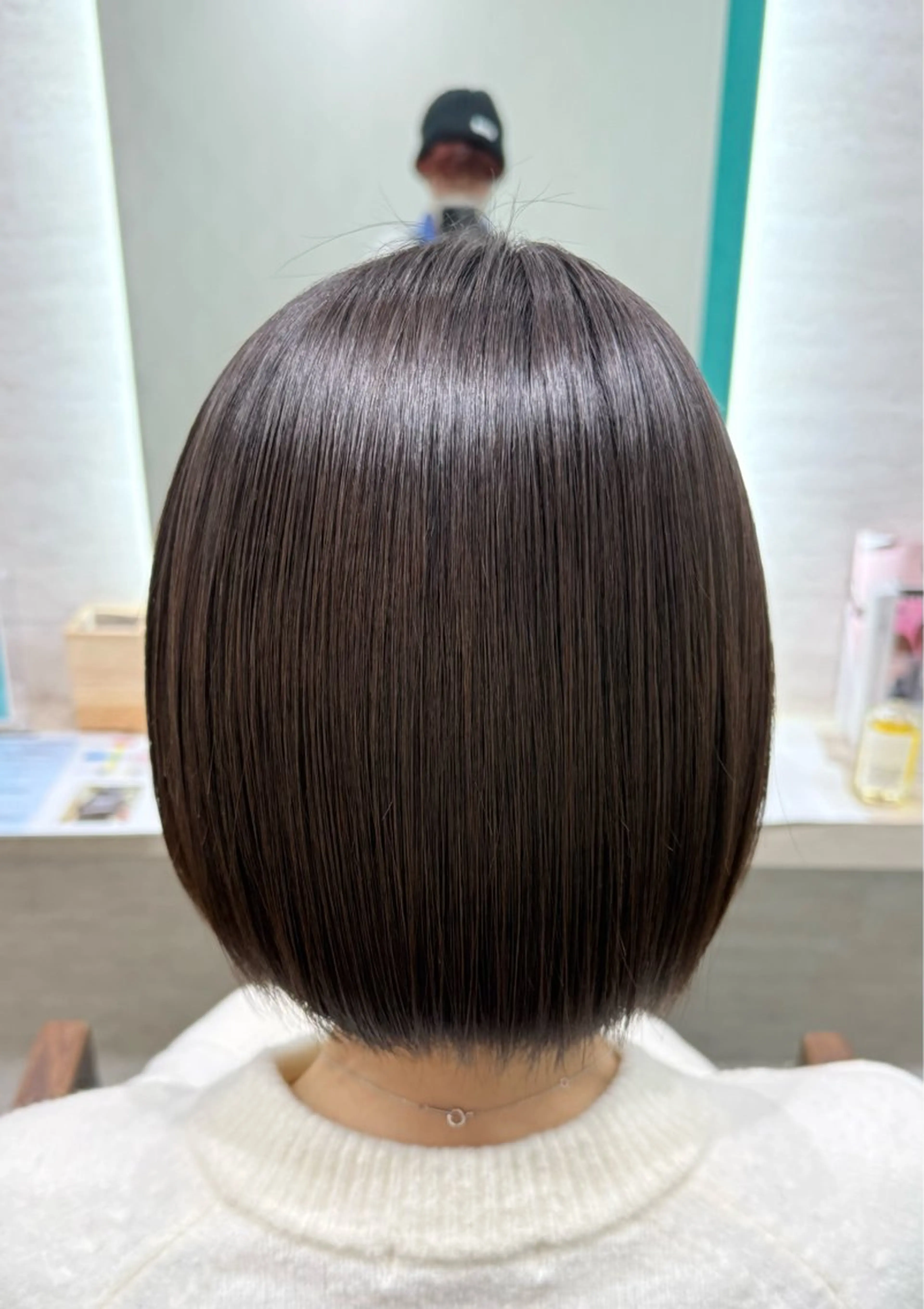 ショート ショートヘア カット トリートメント 縮毛矯正/ /関内/あべももこのヘアスタイル