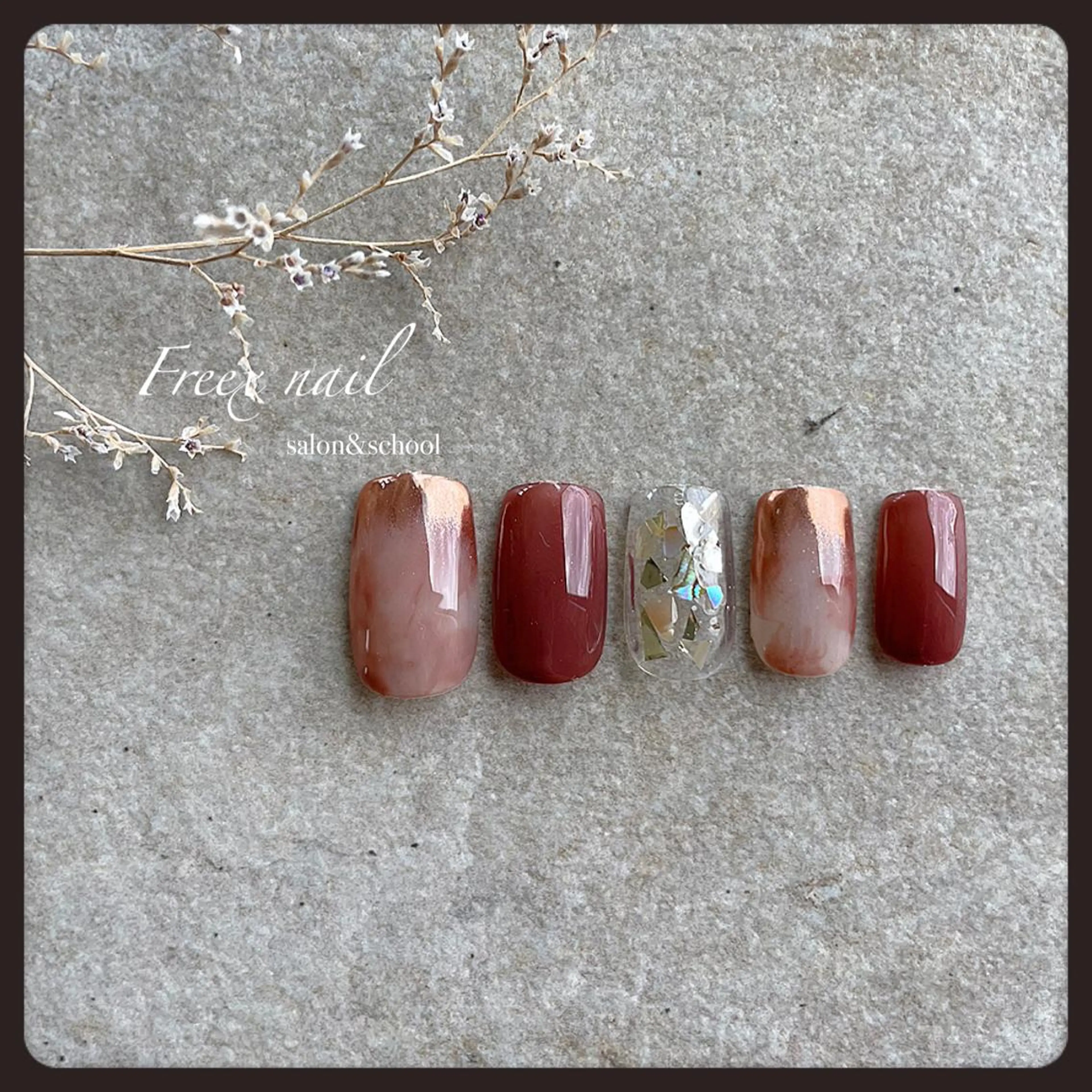 ネイル ハンドネイル ハンドケア freex nail /ニュアンス/個性派のネイルデザイン