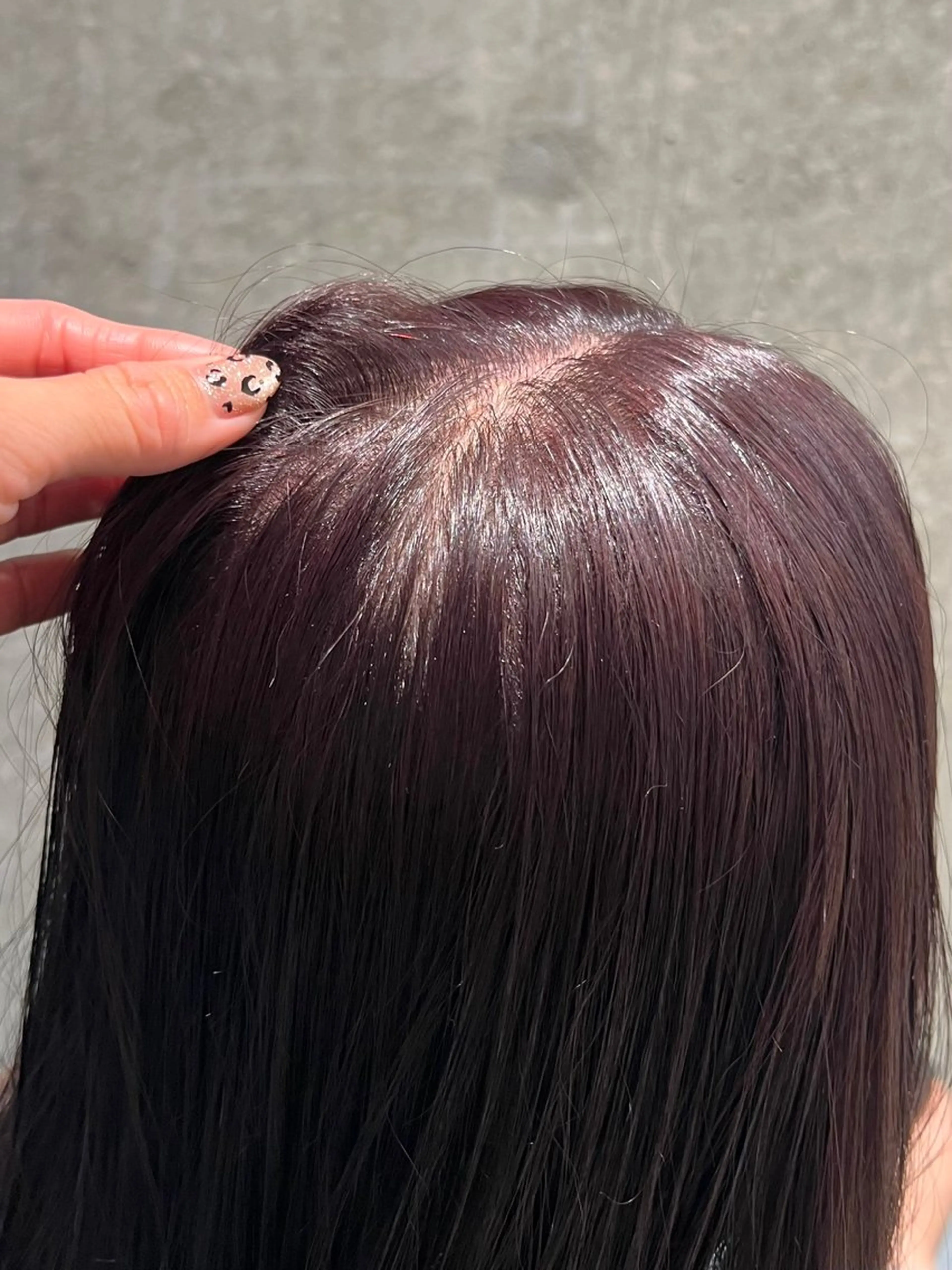 ミディアム カラー グレージュ ラベンダーカラー ラベンダーグレージュ ラベンダーグレー カット ヘアカラー 秋野 花衣のヘアスタイル