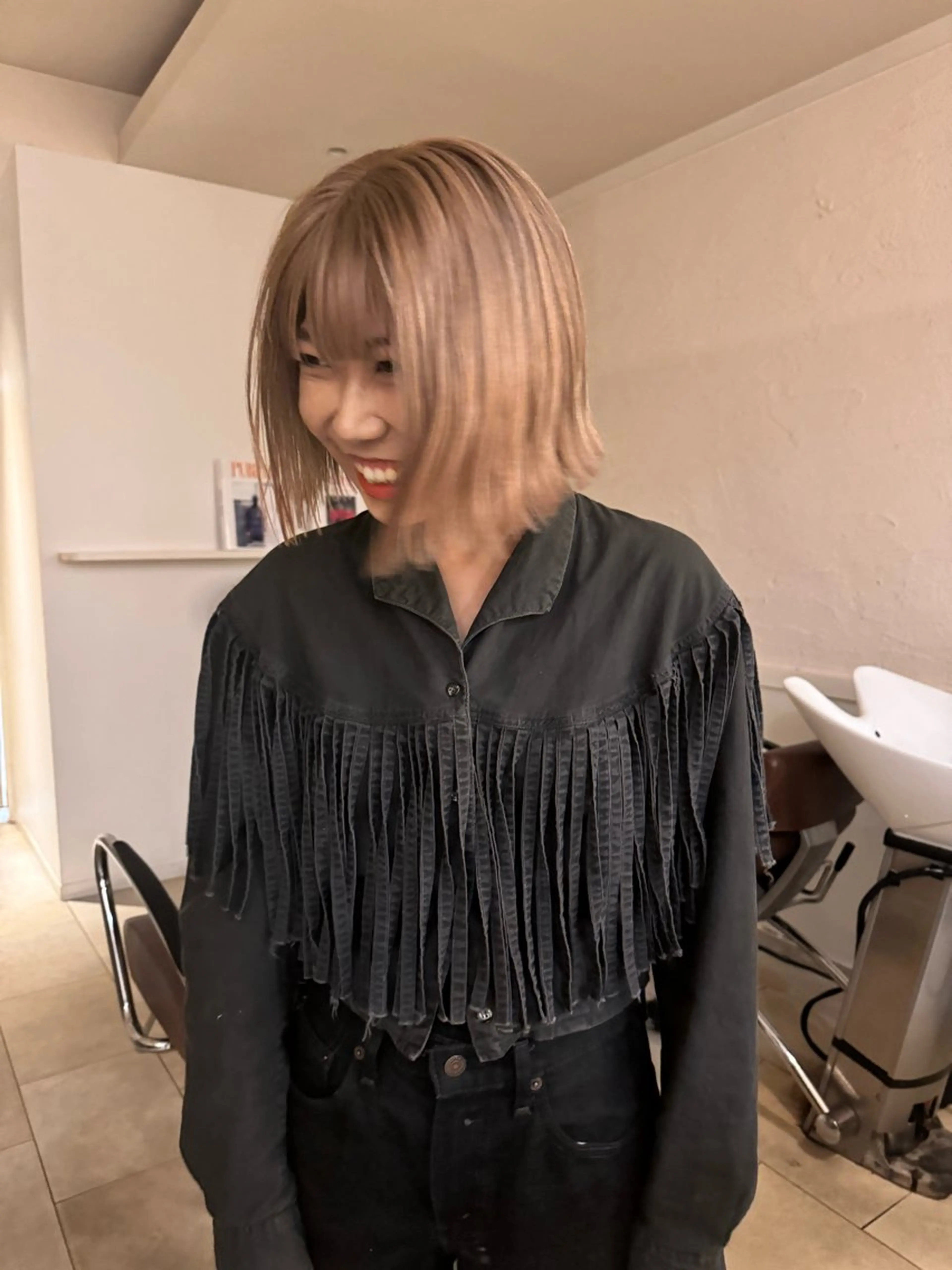 カラー 今泉/kai🐇ボブ 似合わせカットのヘアスタイル