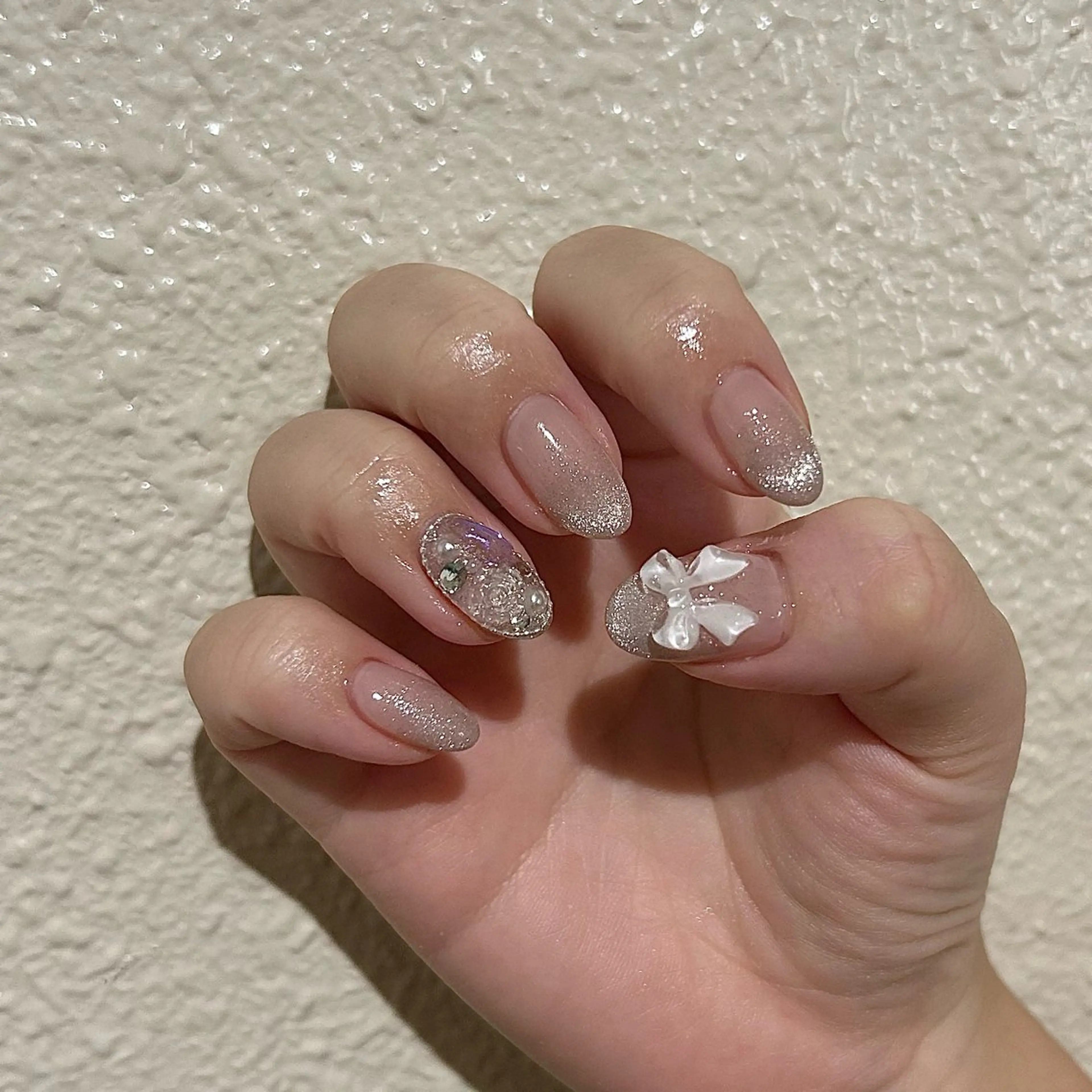 ネイル パラあり！フィルイン 美フォルムのネイルデザイン