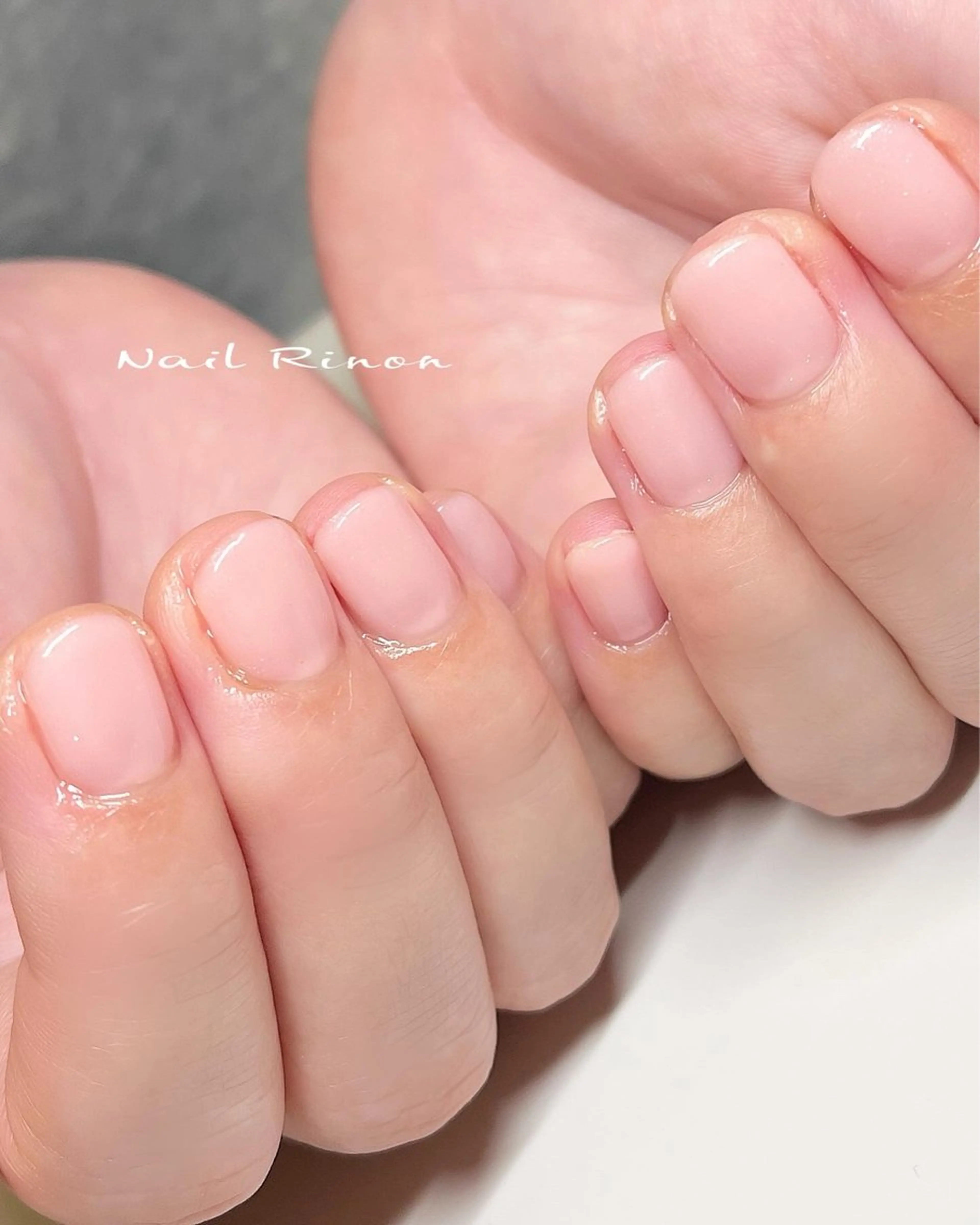 ネイル ワンカラーネイル ハンドネイル Nail Rinonのネイルデザイン