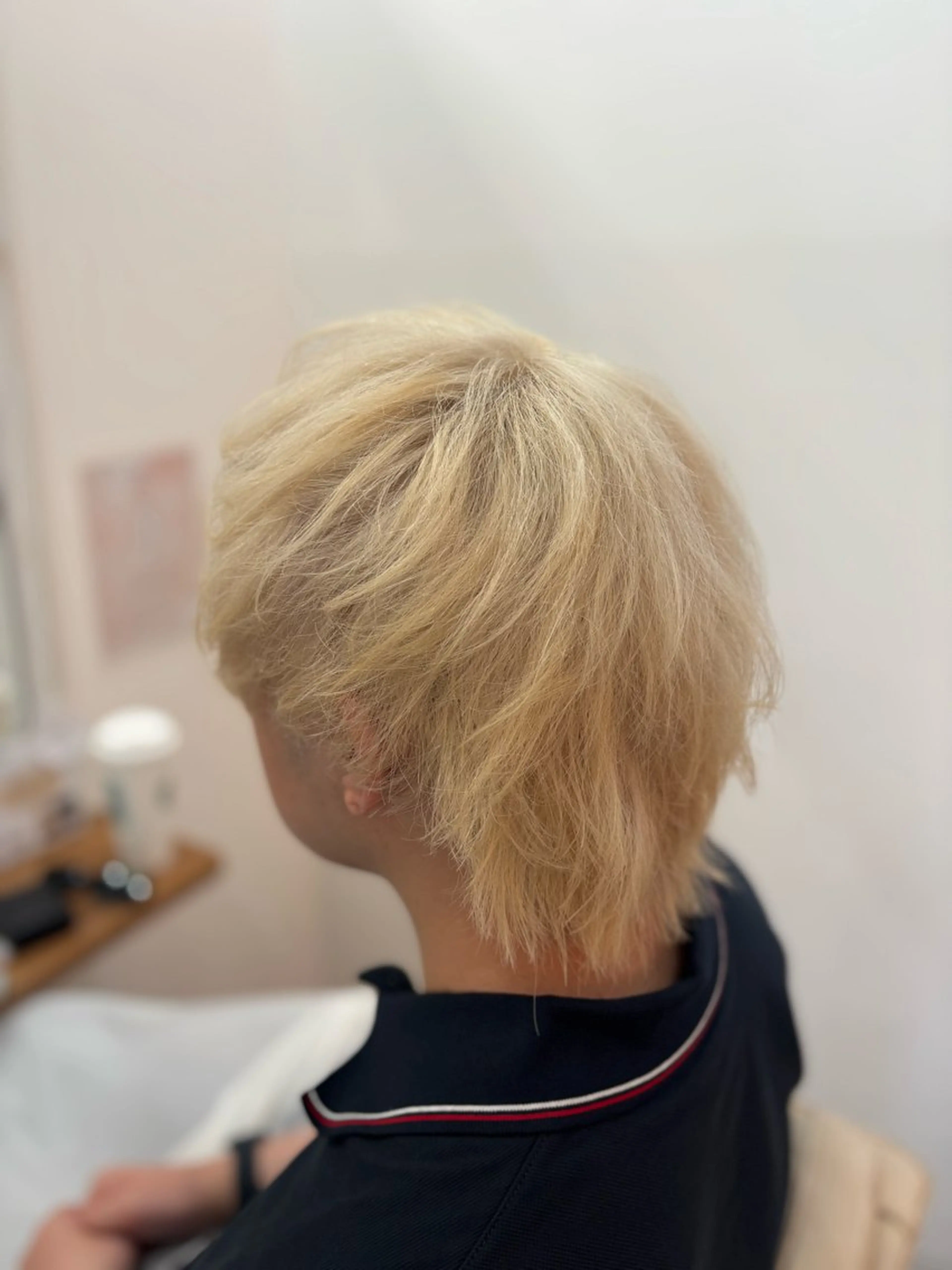 ショート カラー メンズ ヘアカラー 永井大樹✨ 透明感カラー✨のヘアスタイル